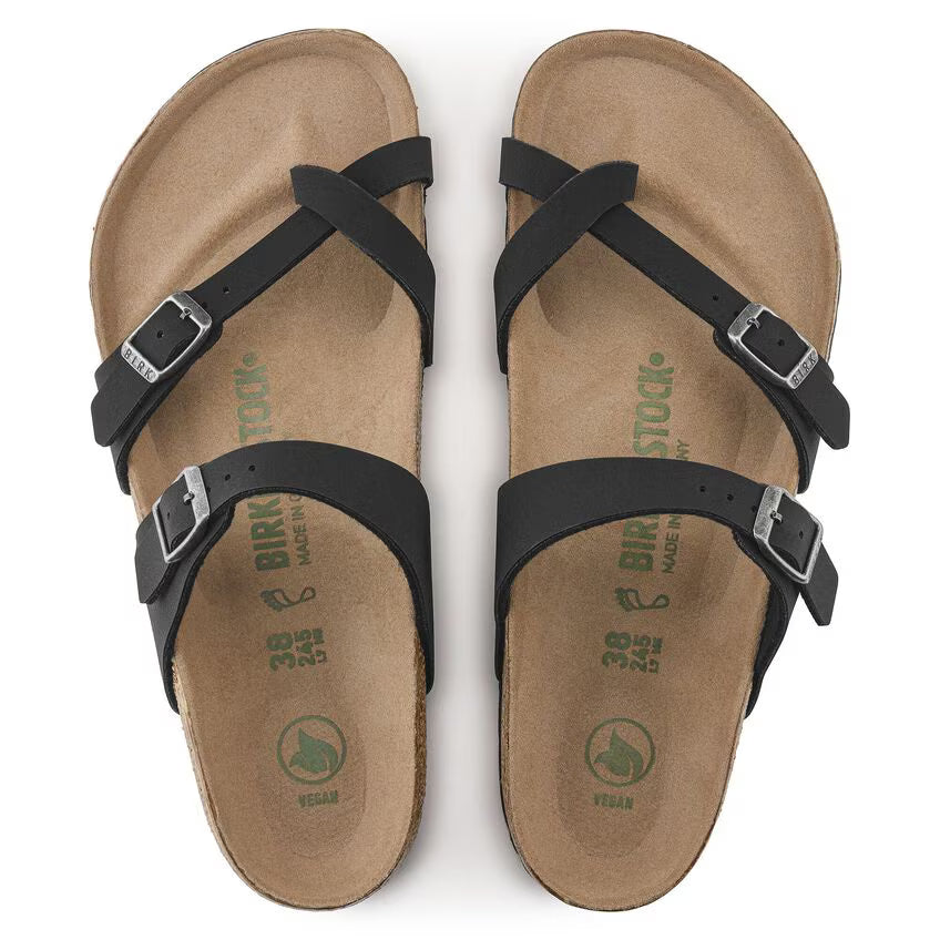 BIRKENSTOCK MAYARI VEGAN NOIR BIRKOBUC