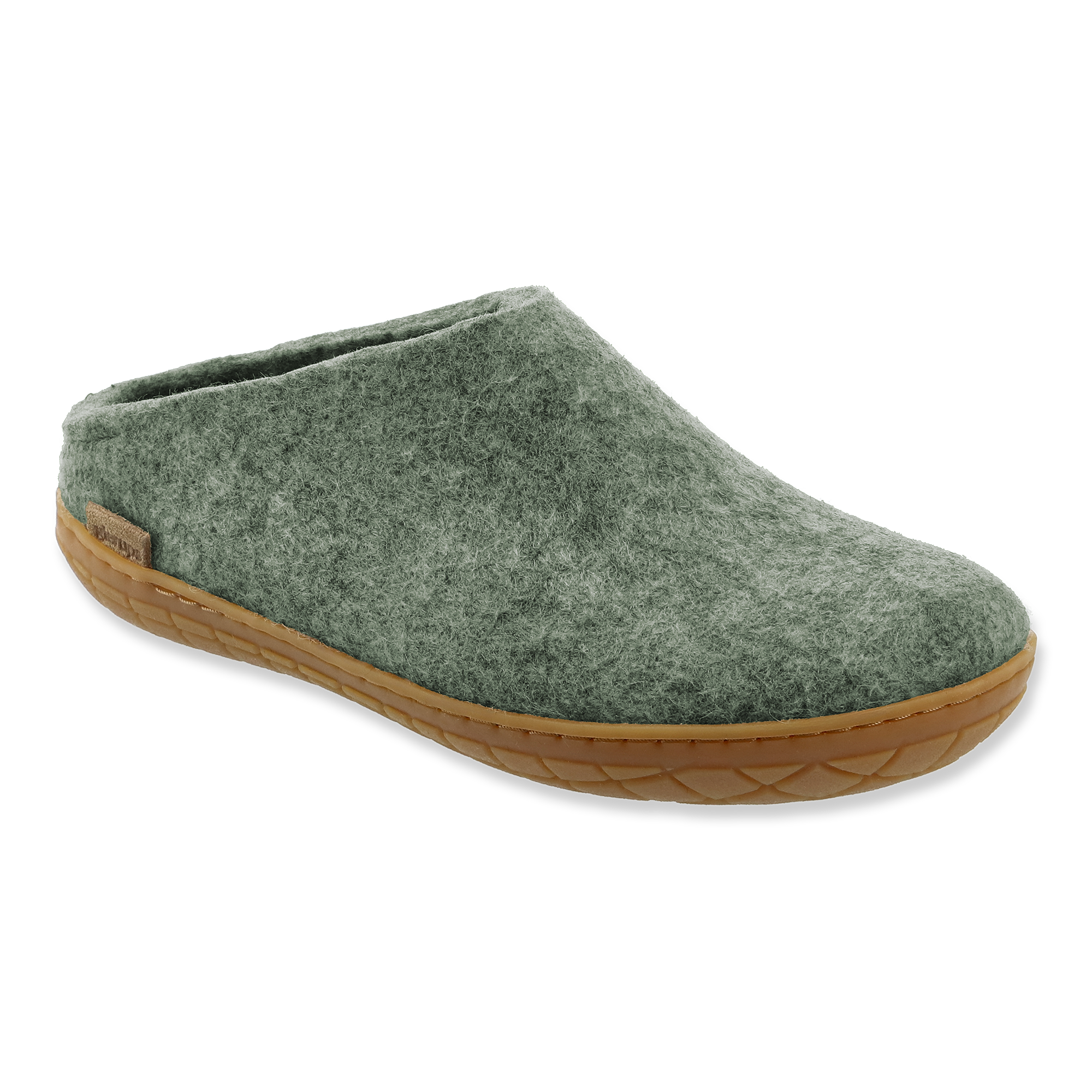 GLERUPS Slippers Slip On Rubber Bottom