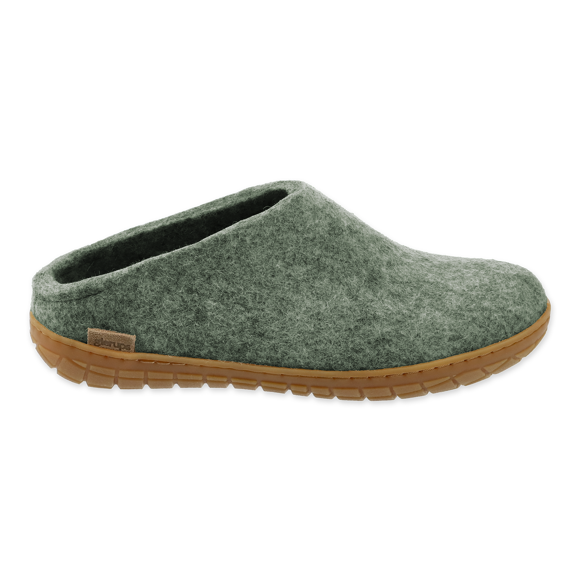 GLERUPS Slippers Slip On Rubber Bottom