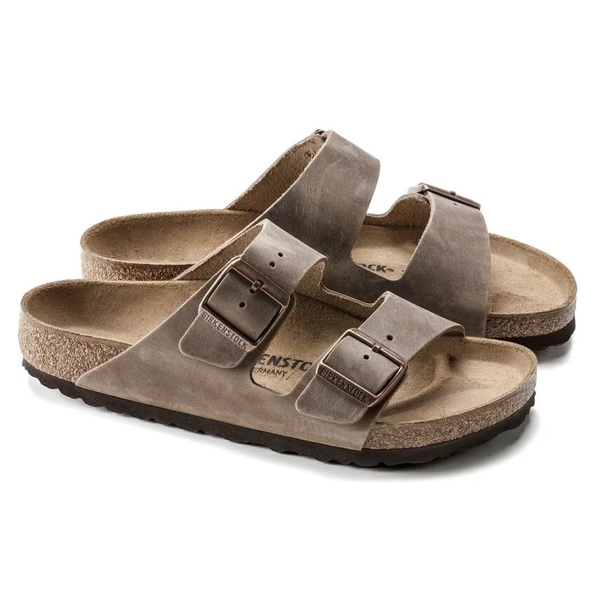 BIRKENSTOCK ARIZONA Cuir huilé