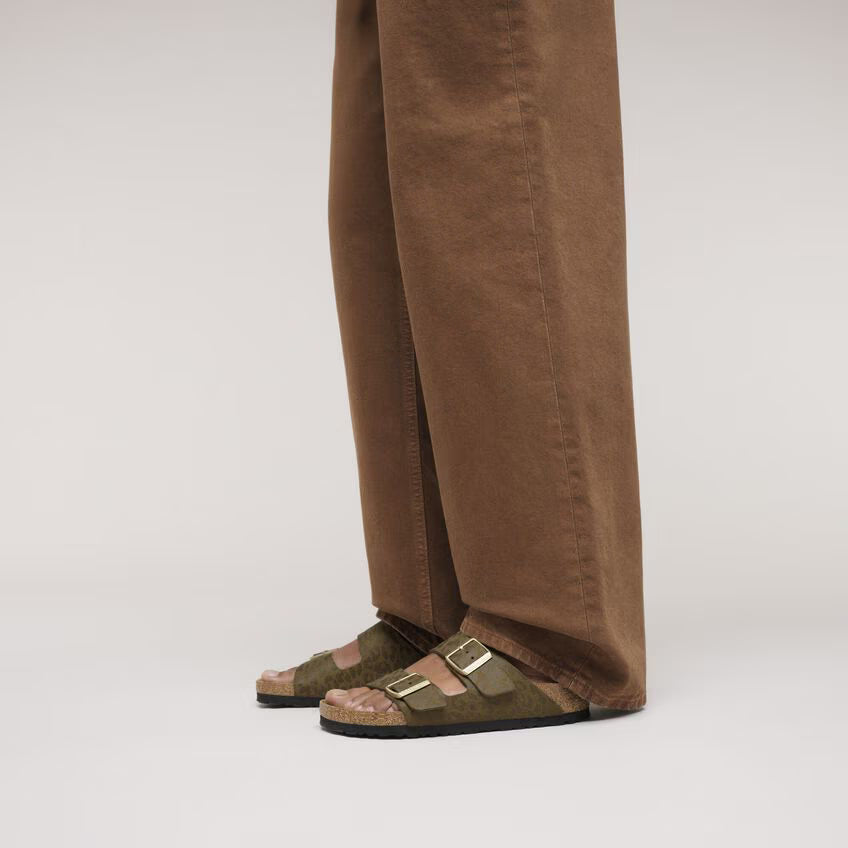 BIRKENSTOCK Arizona Synthetics Leo Khaki