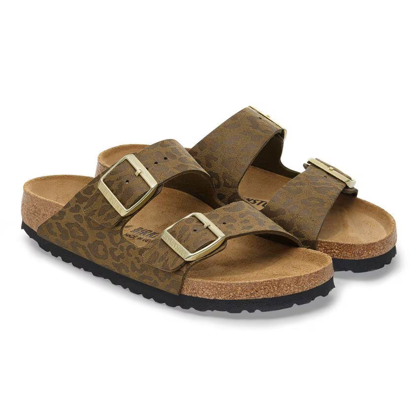 BIRKENSTOCK Arizona Synthetics Leo Khaki