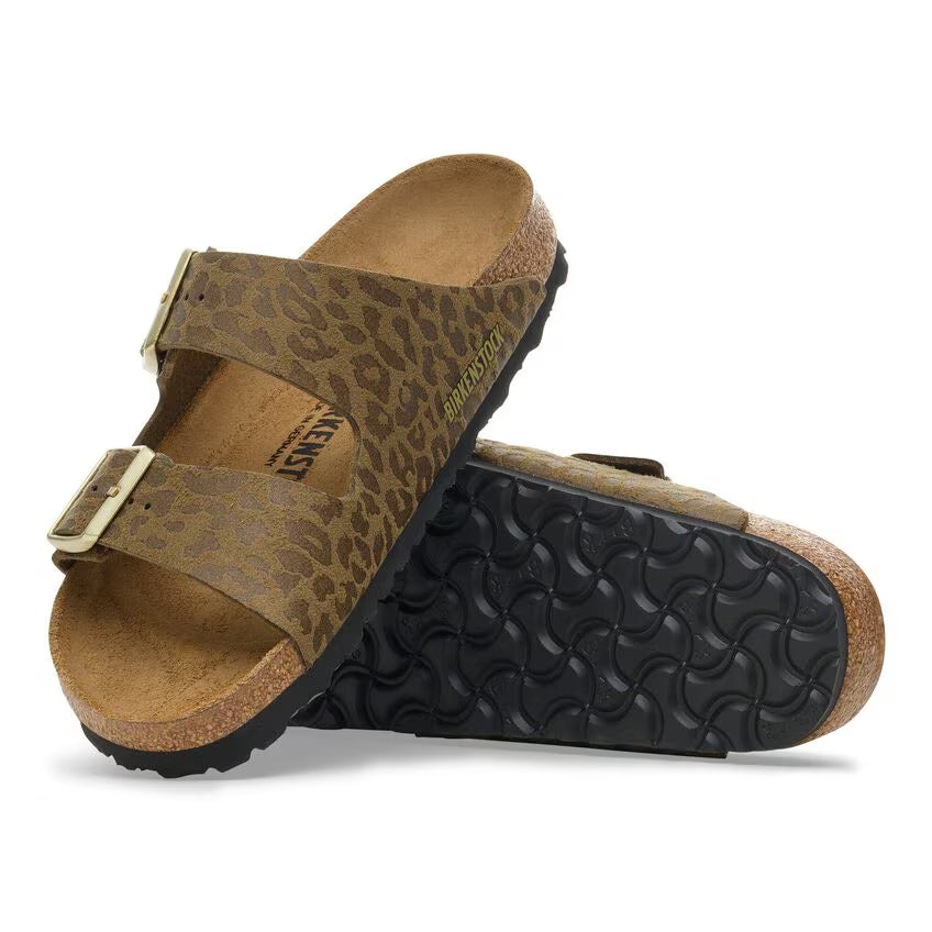 BIRKENSTOCK Arizona Synthetics Leo Khaki