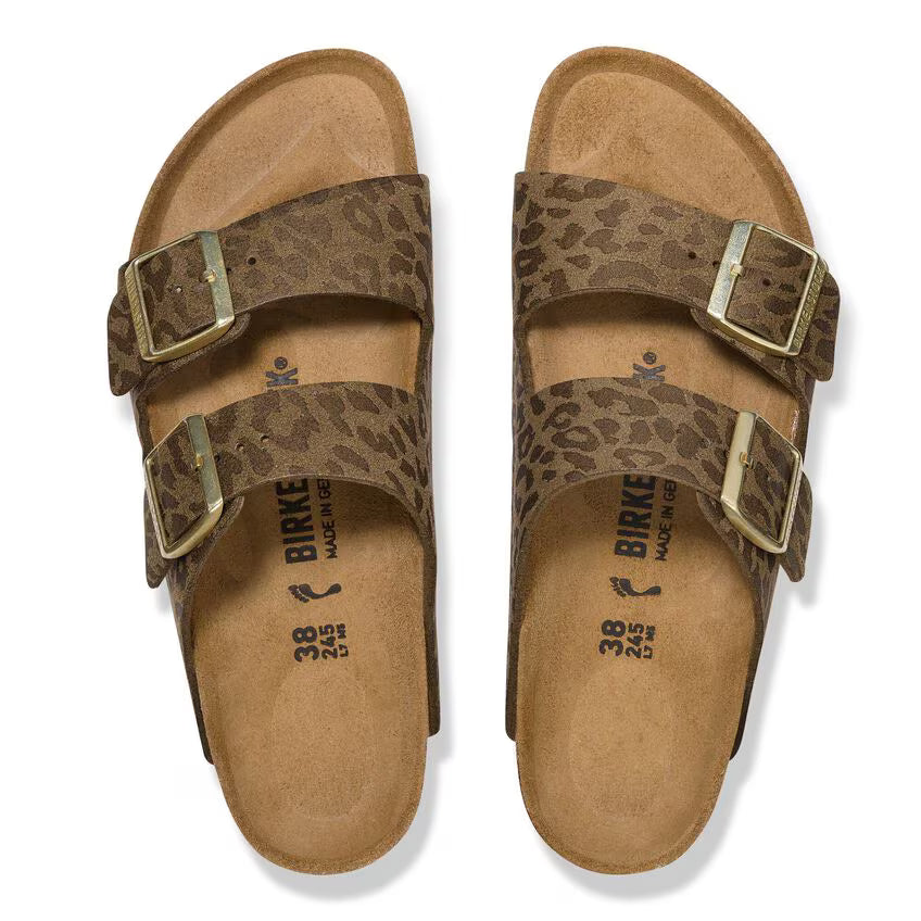 BIRKENSTOCK Arizona Synthetics Leo Khaki