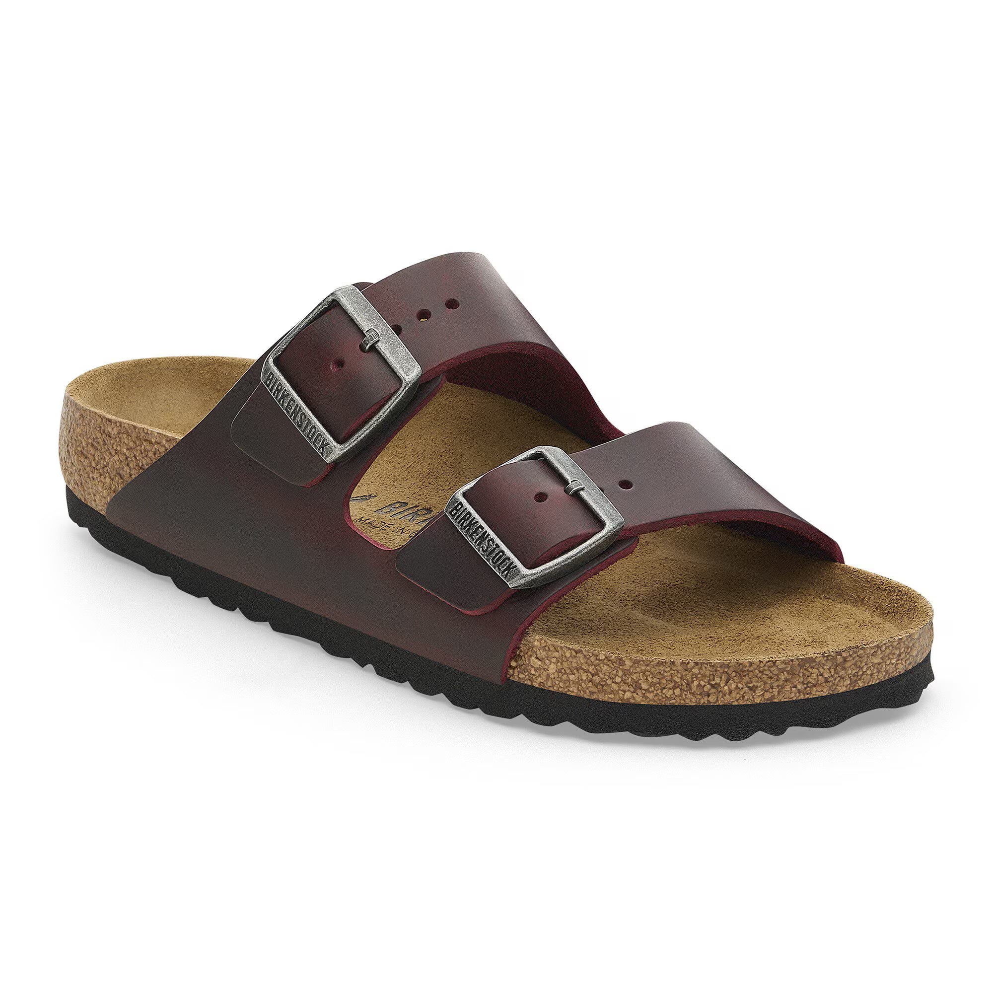 BIRKENSTOCK ARIZONA ZINFANDEL CUIR HUILÉ