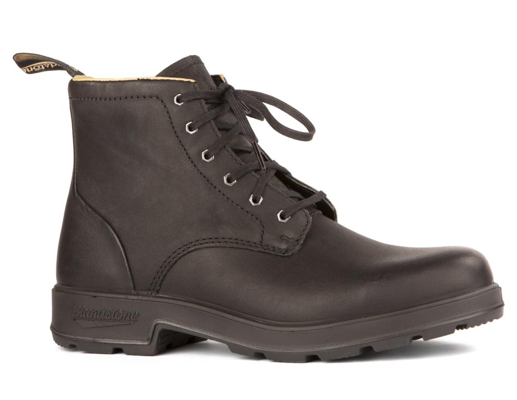 BLUNDSTONE 1938 ORIGINAL DOUBLÉE EN CUIR ET LACETS NOIRS