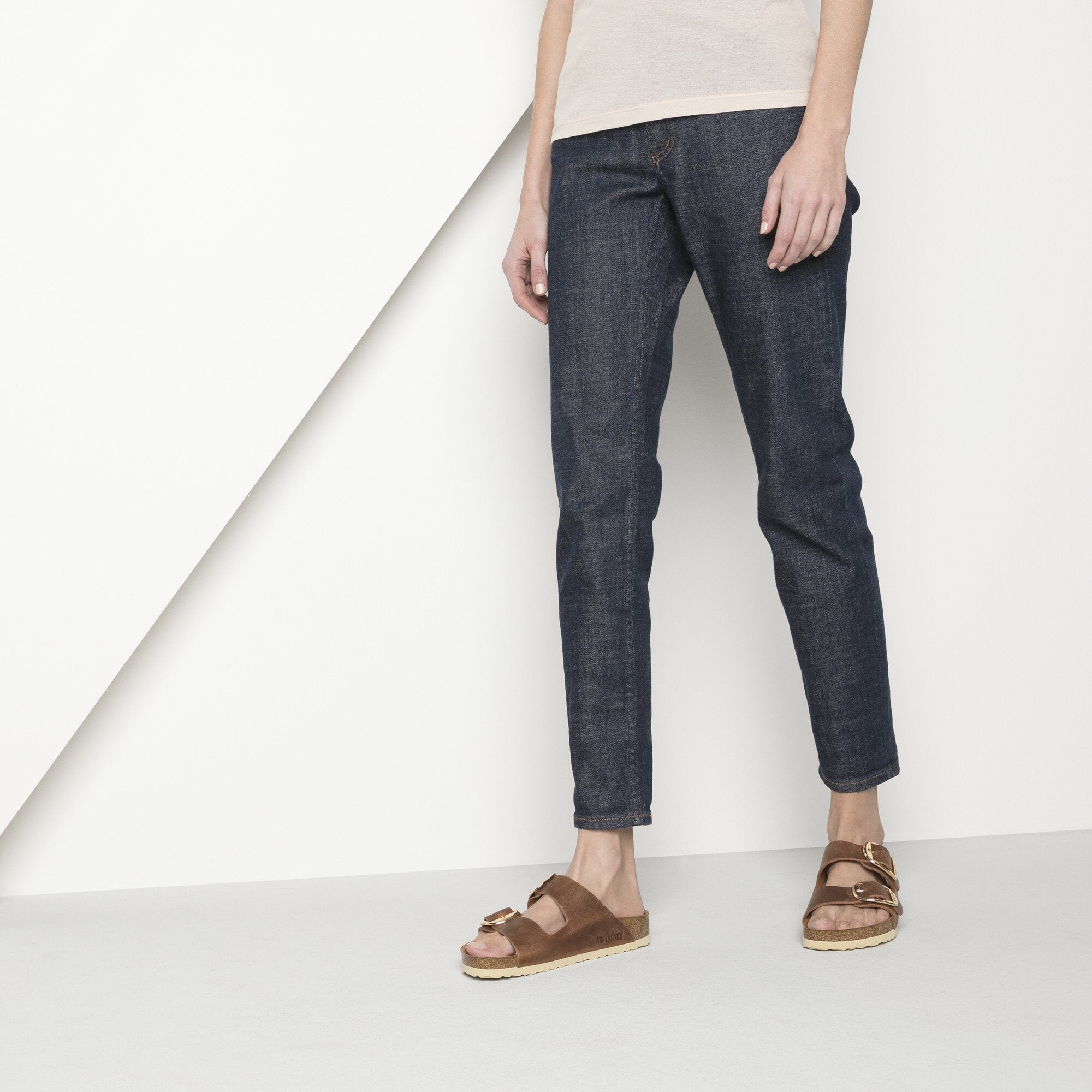 BIRKENSTOCK ARIZONA BIG BUCKLE COGNAC HUILÉ 