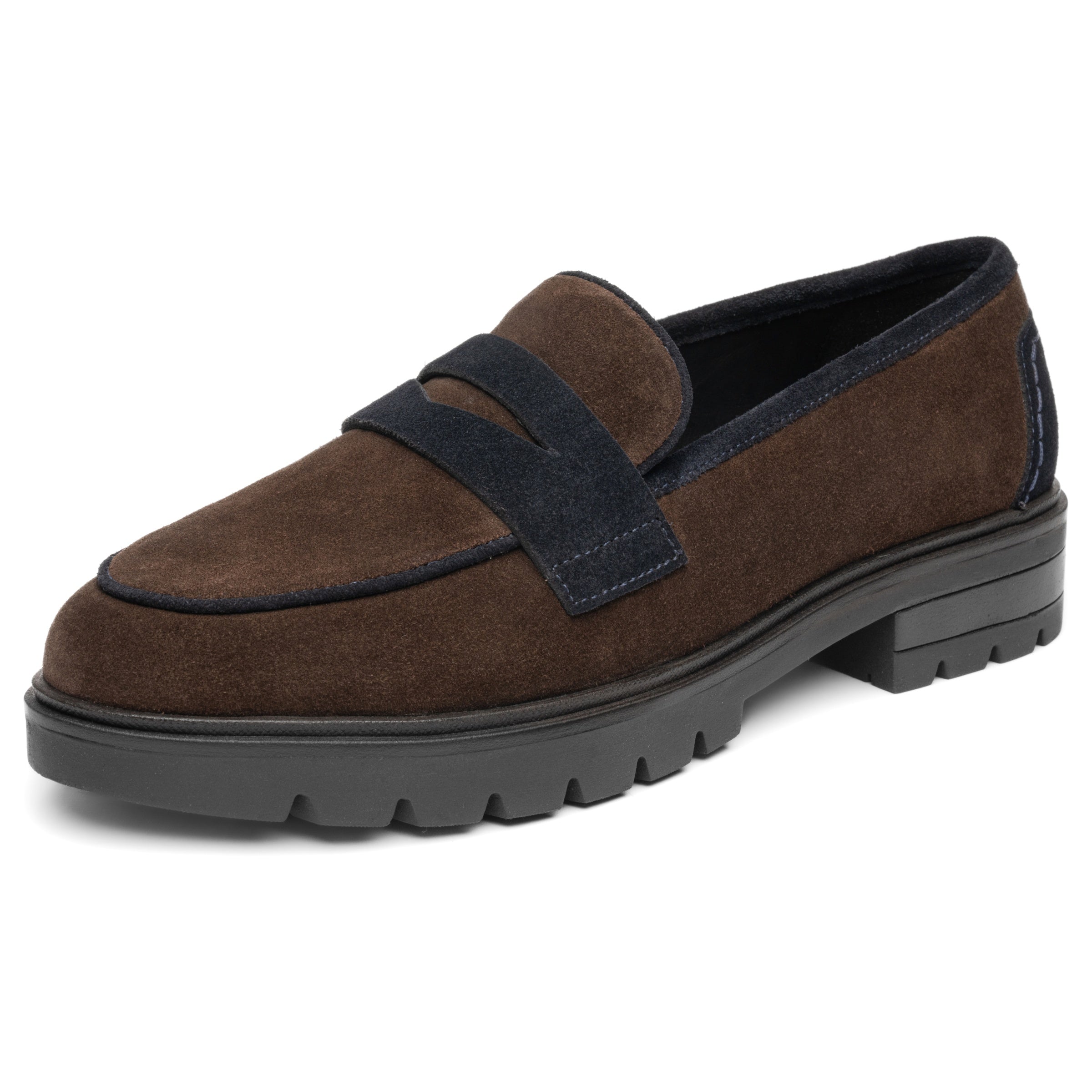 ARA SHOES Caladium Loafer Suede Leather