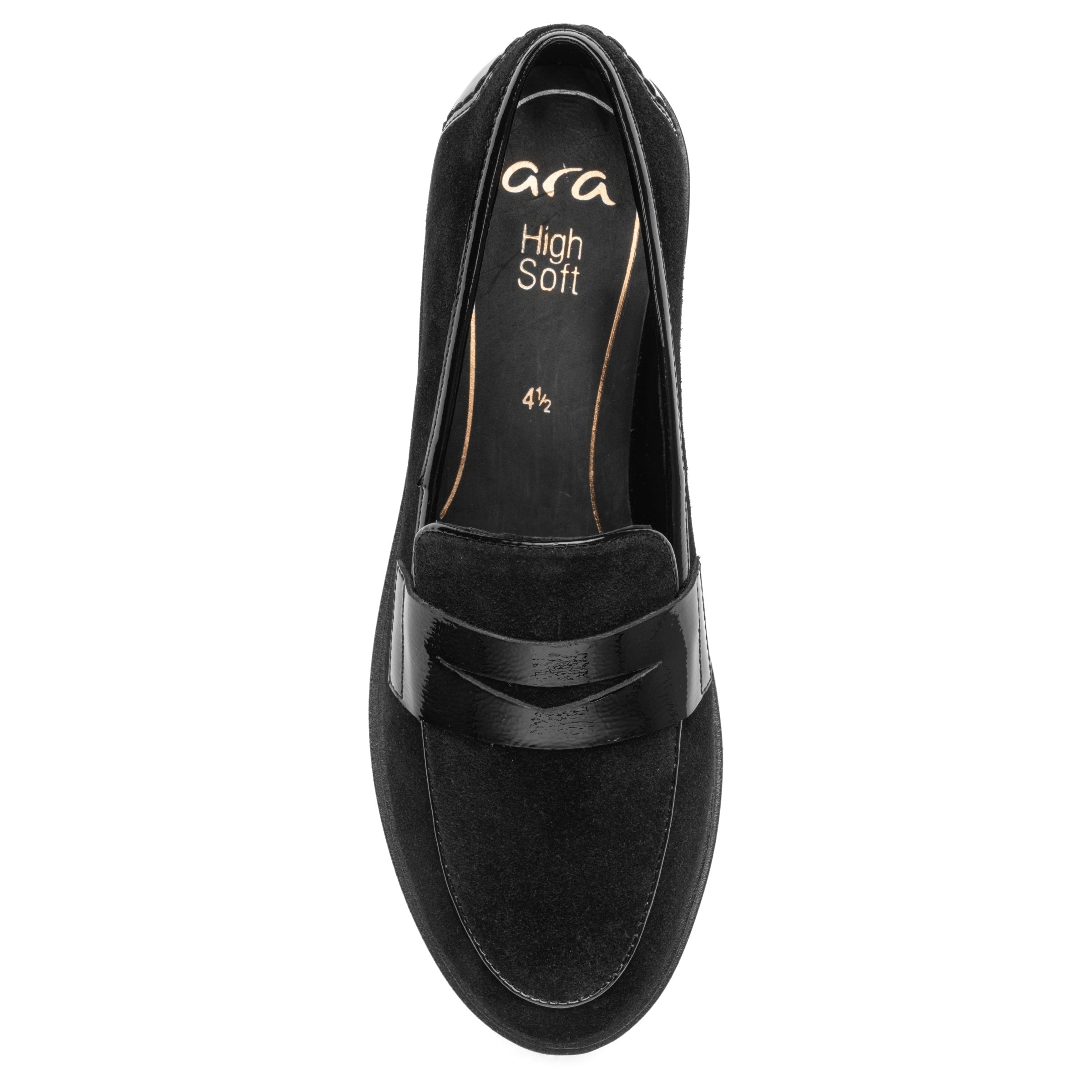 ARA SHOES Caladium Loafer Suede Leather
