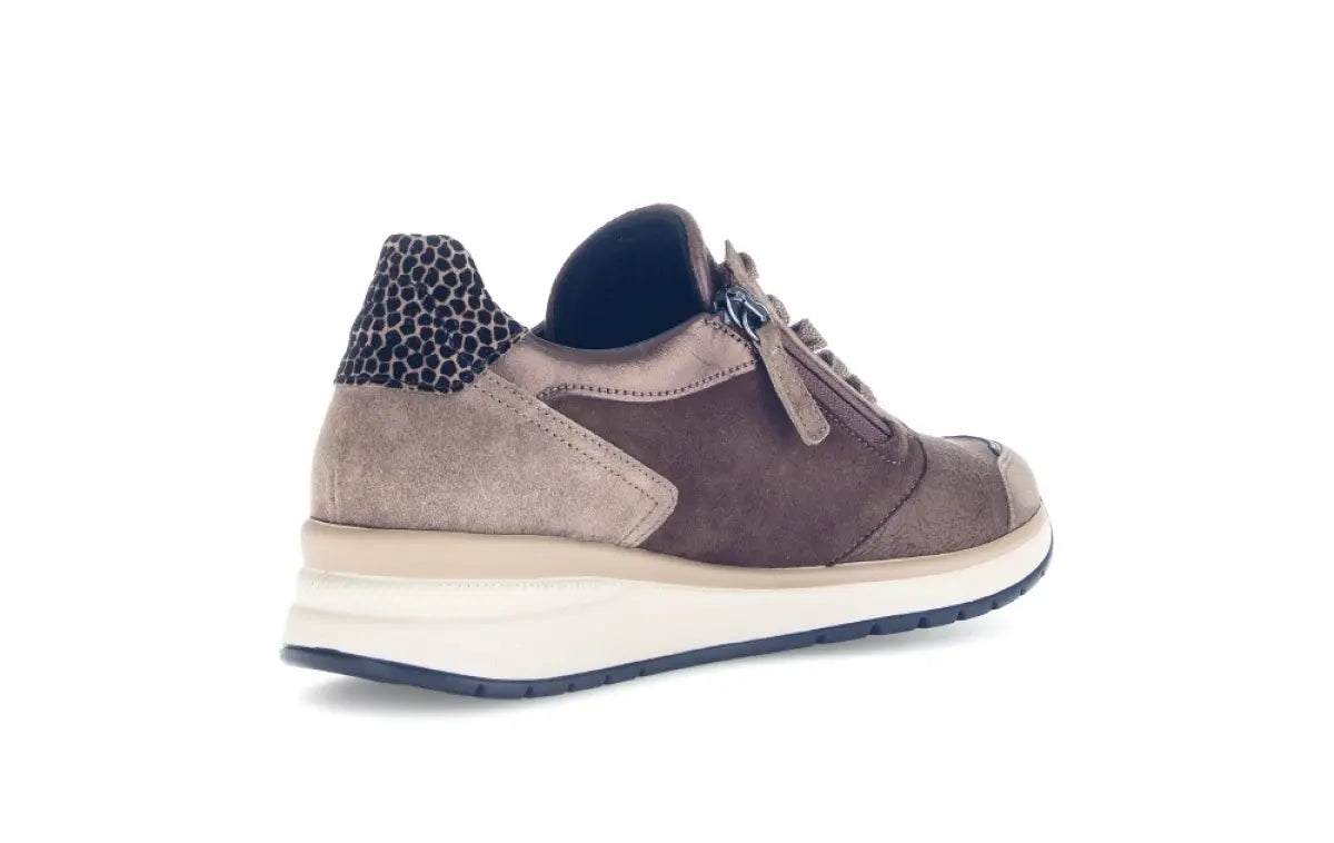 GABOR SNEAKER ESPRESSO SIDE ZIP 76 307 61