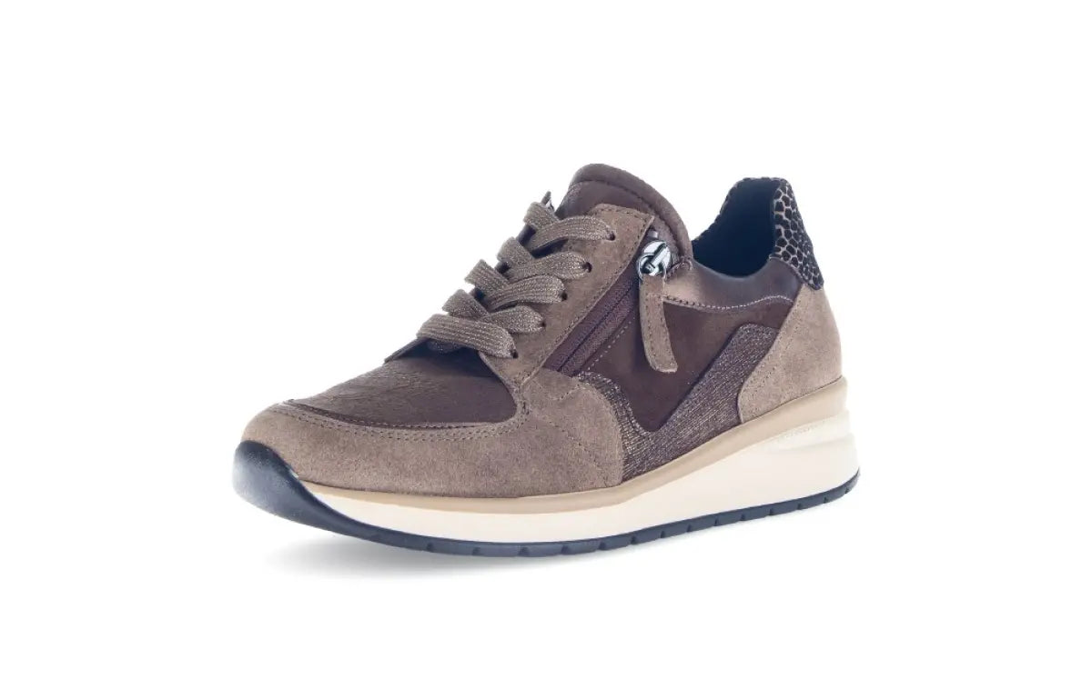 GABOR SNEAKER ESPRESSO SIDE ZIP 76 307 61