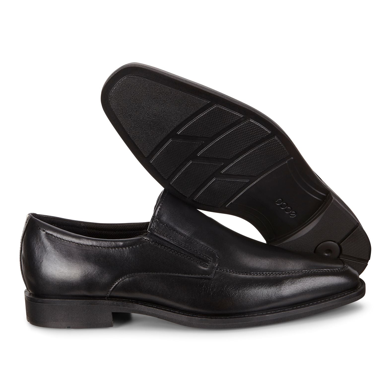 ECCO CALCAN SLIP NOIR SANTIAGO
