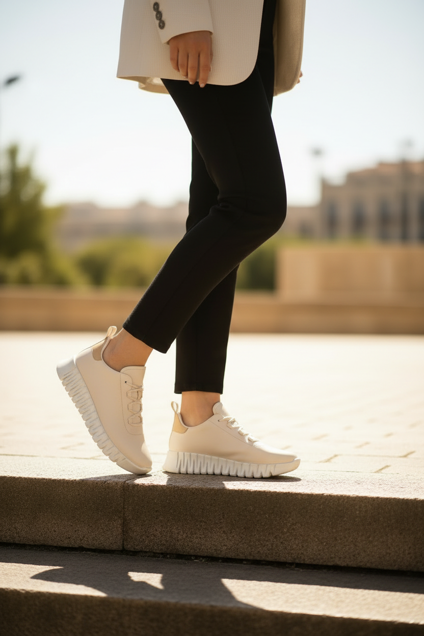 ECCO Gruuv Women's Leather Sneaker