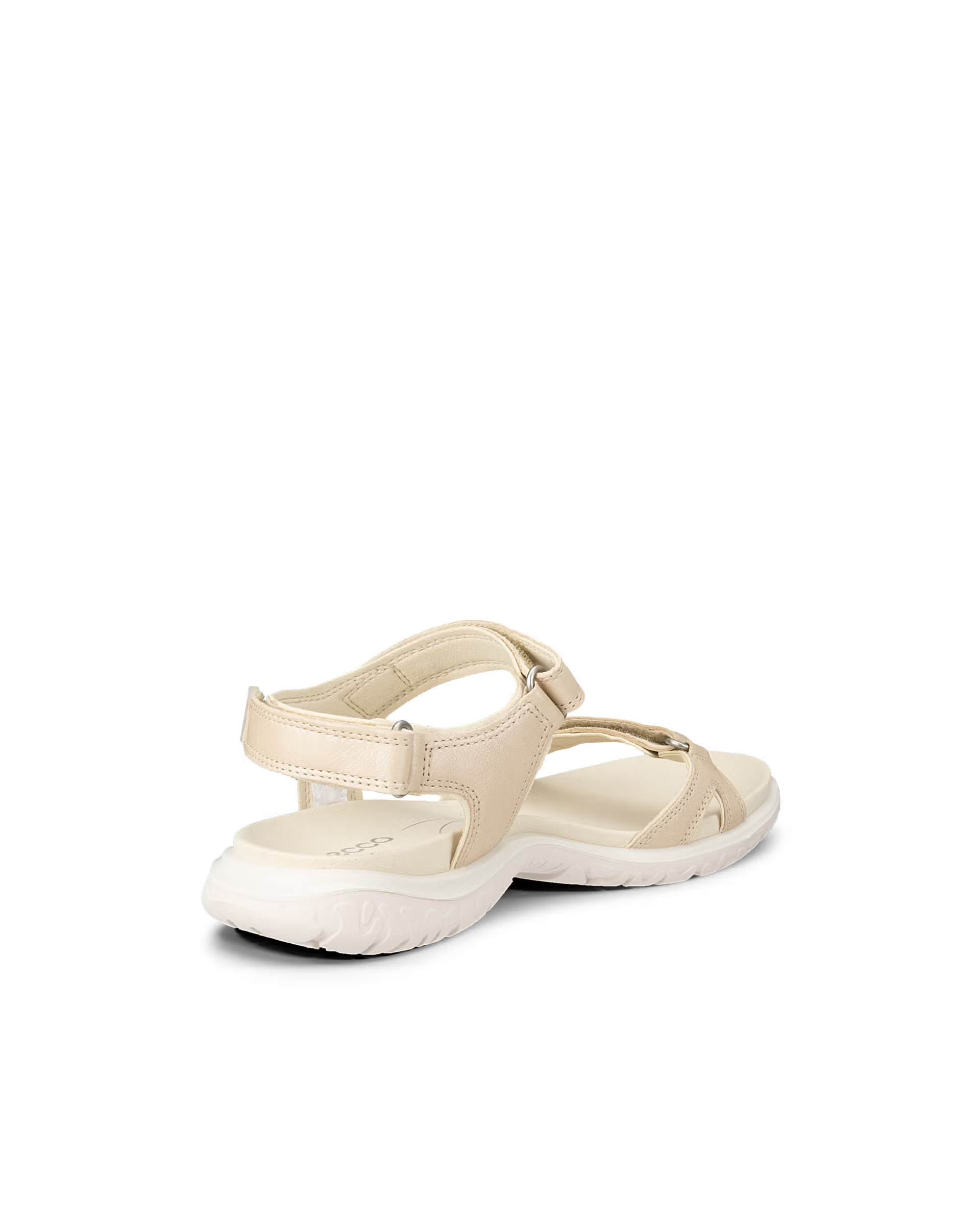 ECCO Offroad Roam Women's Two Strap Beige sandal on a transparent background