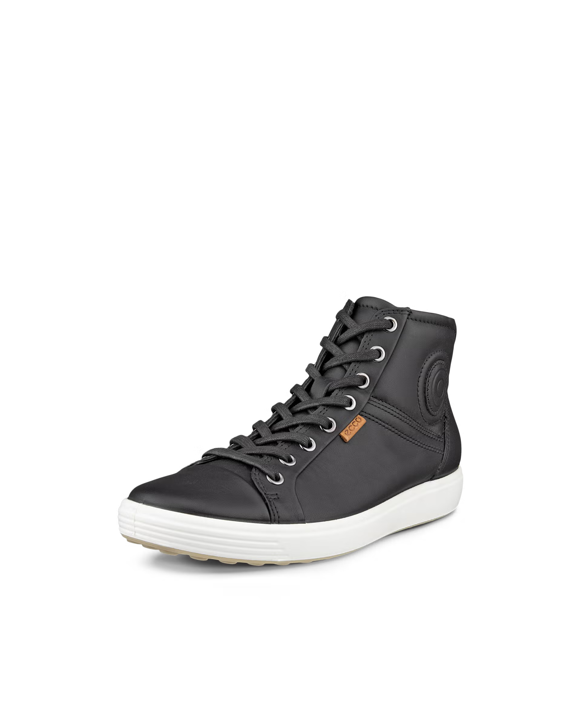 ECCO SOFT 7 LADIES MONTANTES NOIRES DROID