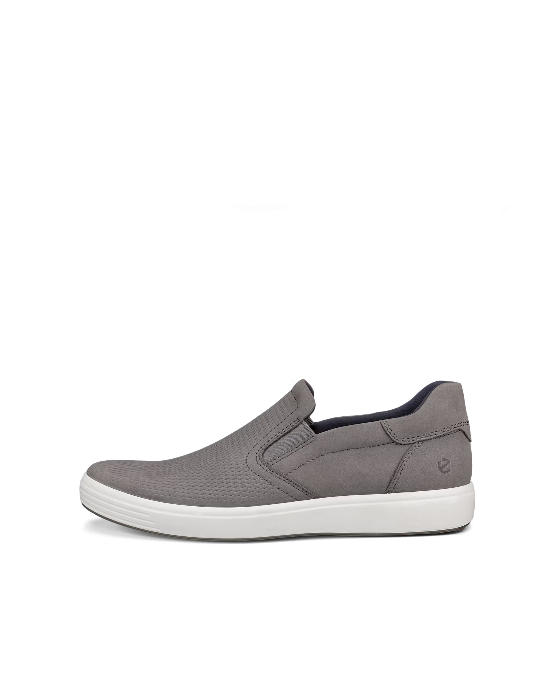 ECCO SOFT 7 SLIP ON NUBUCK MEN'S SNEAKER