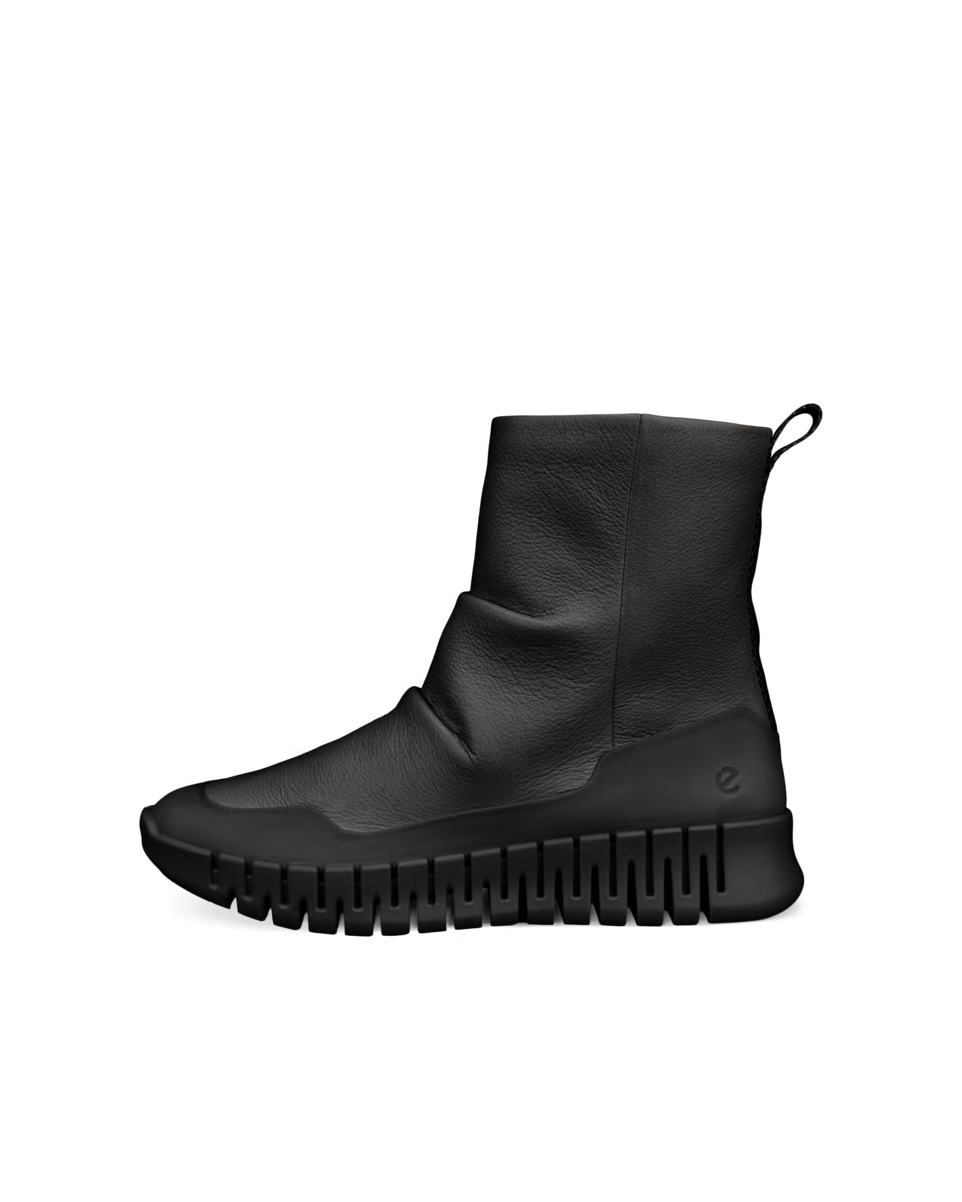 BOTTINES MI-HAUTES ECCO GRUUV NOIRES