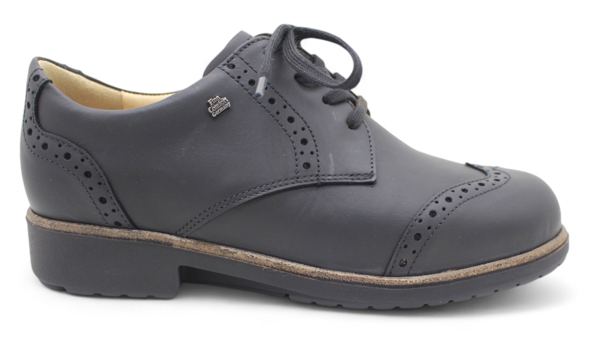 CHAUSSURES FINN COMFORT ASIAGO À LACETS NOIRES SIRIO