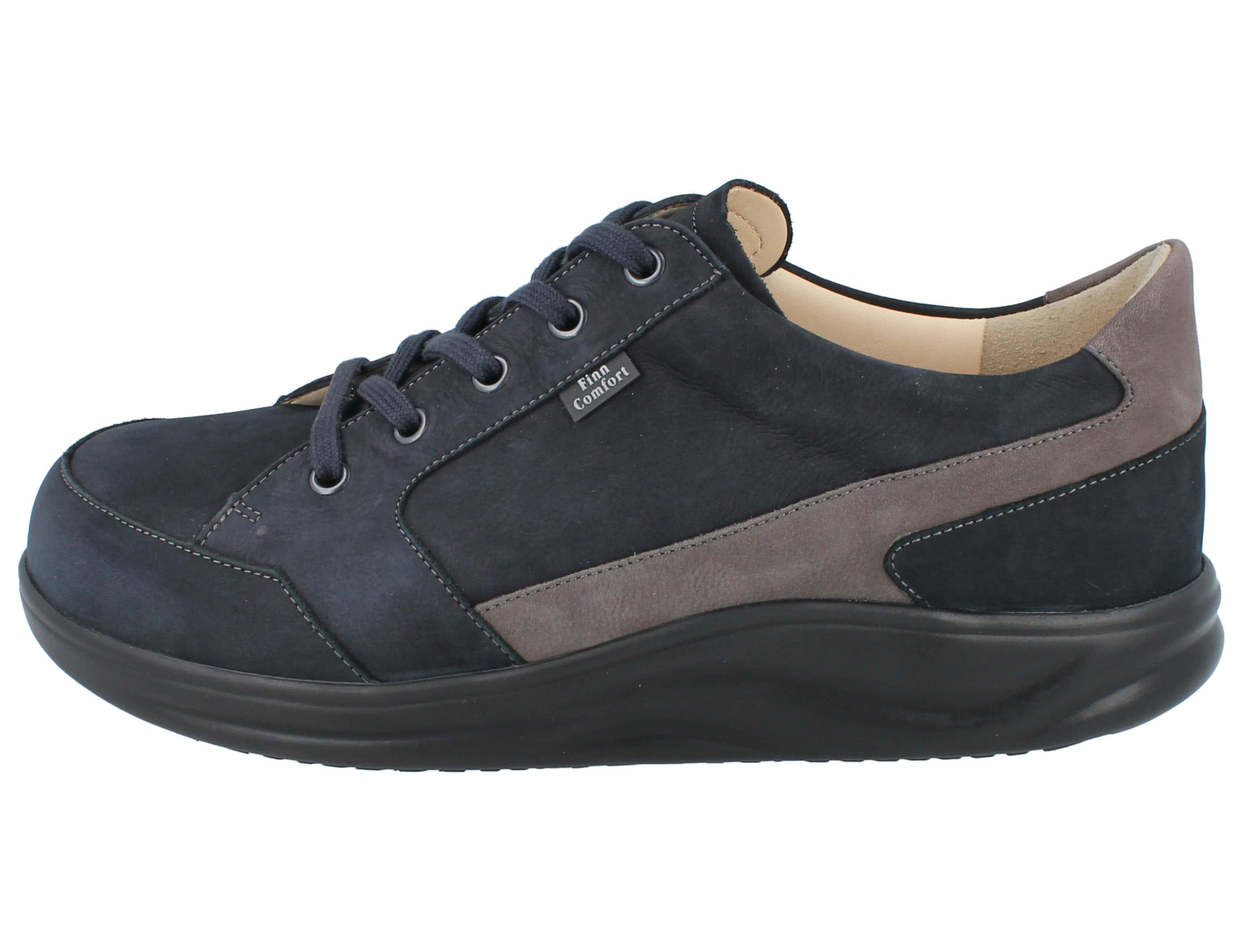 FINN COMFORT HUARAZ ROCKER SOLE ENCRE/NUBUCK GRIS