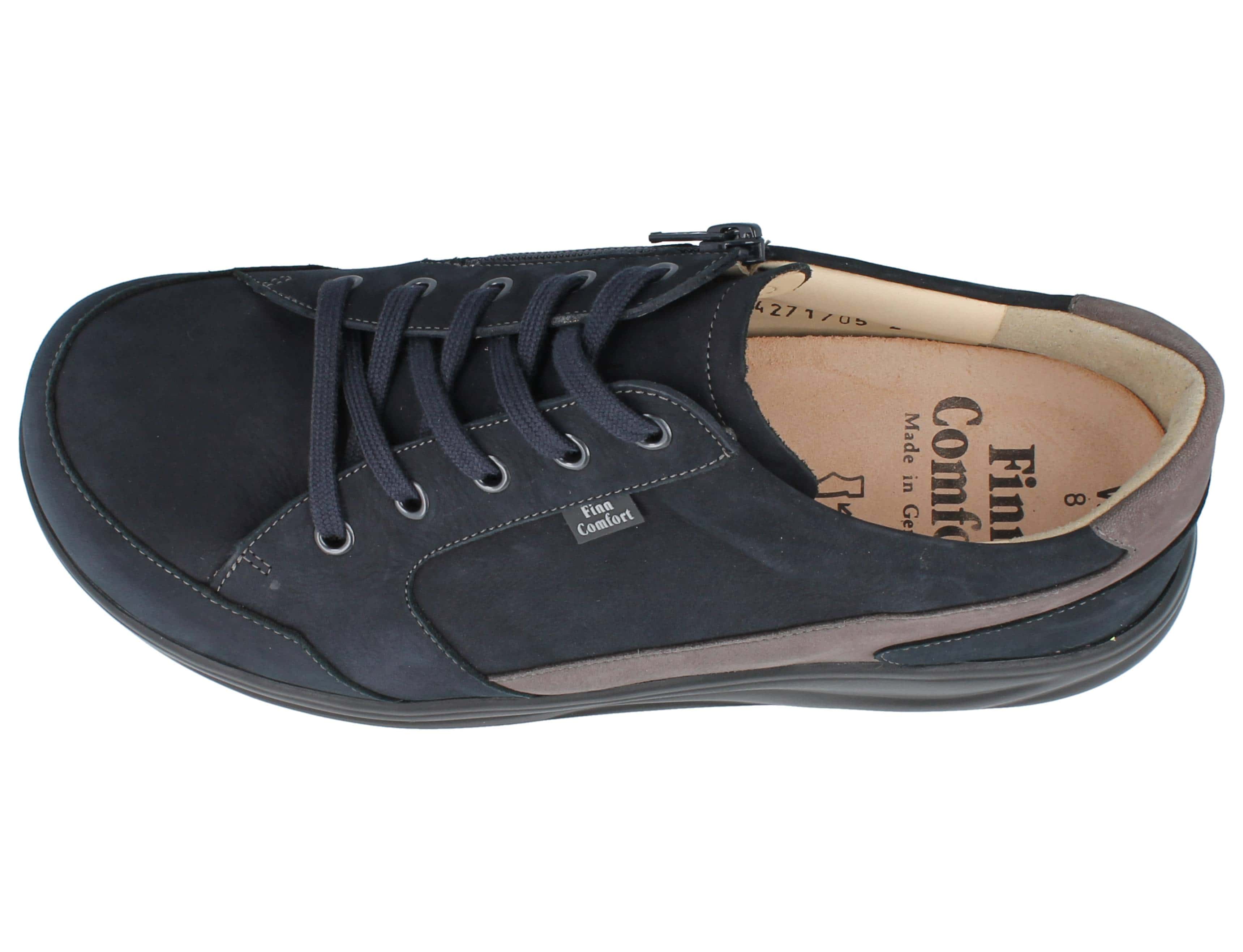 FINN COMFORT HUARAZ ROCKER SOLE ENCRE/NUBUCK GRIS