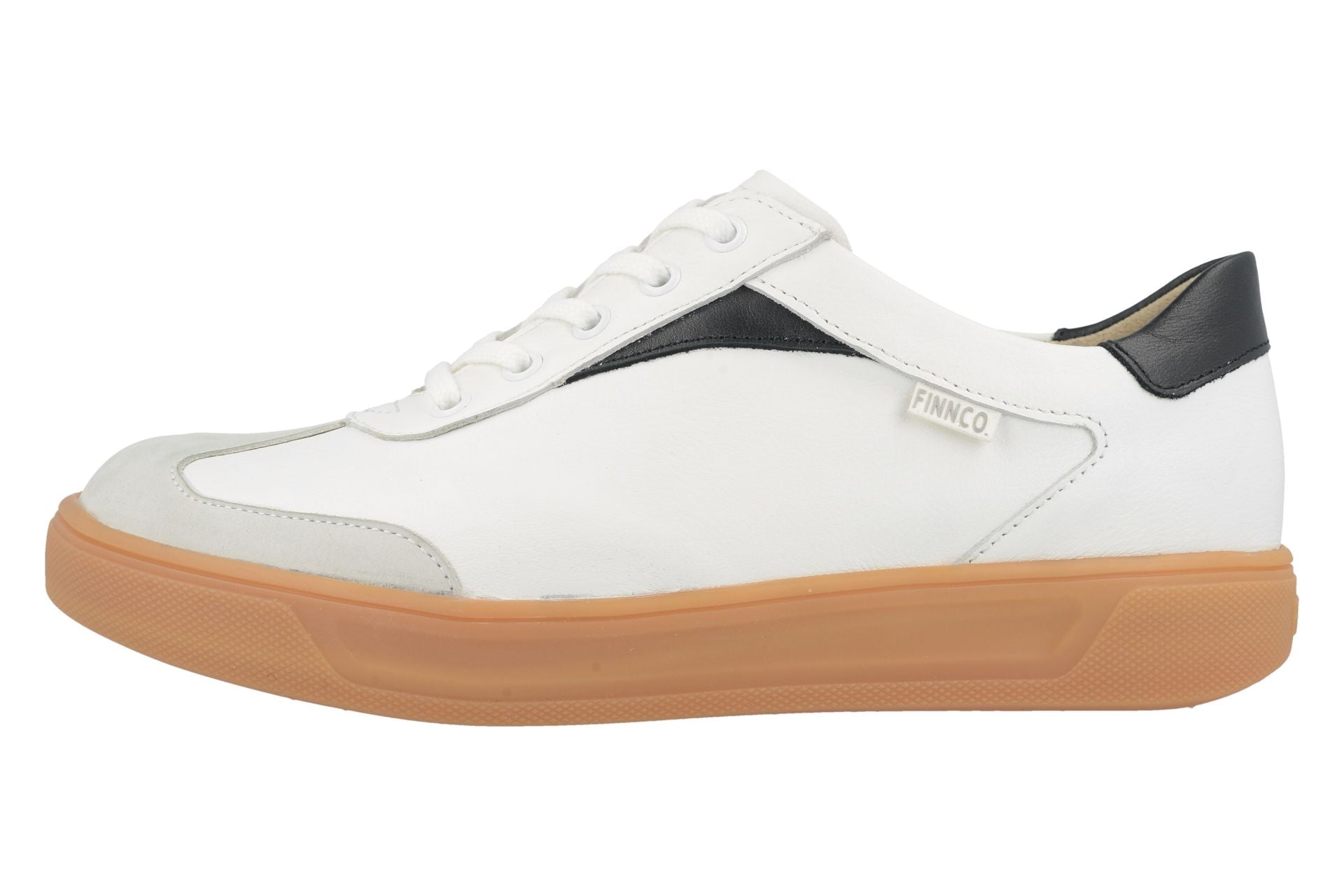BASKETS FINN COMFORT INTERLAGOS BIANCO/BLANC/NOIR