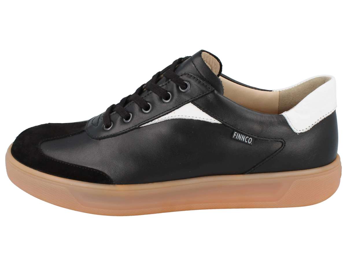BASKETS FINN COMFORT INTERLAGOS NOIR/BLANC