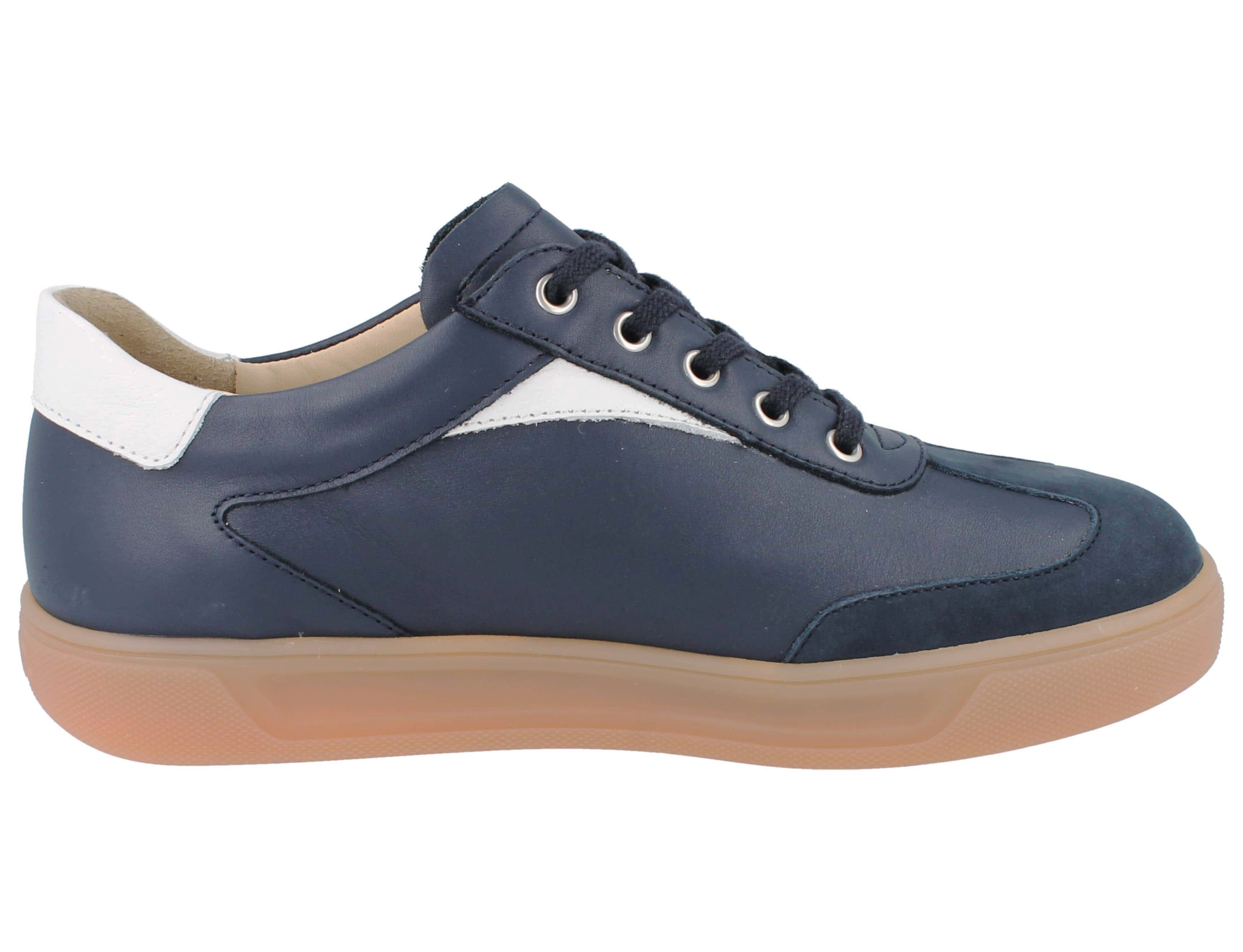 BASKETS FINN COMFORT INTERLAGOS MARINE/BLANC