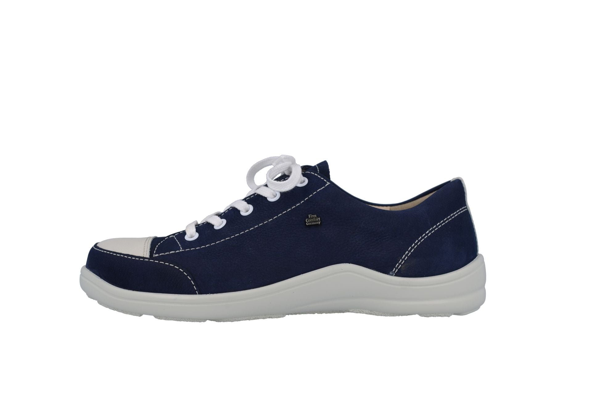 BASKETS FINN COMFORT SOHO BLEU MARINE JASMIN