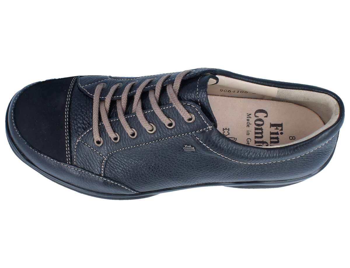 FINN COMFORT ALAMO SNEAKER LACE UP BISON