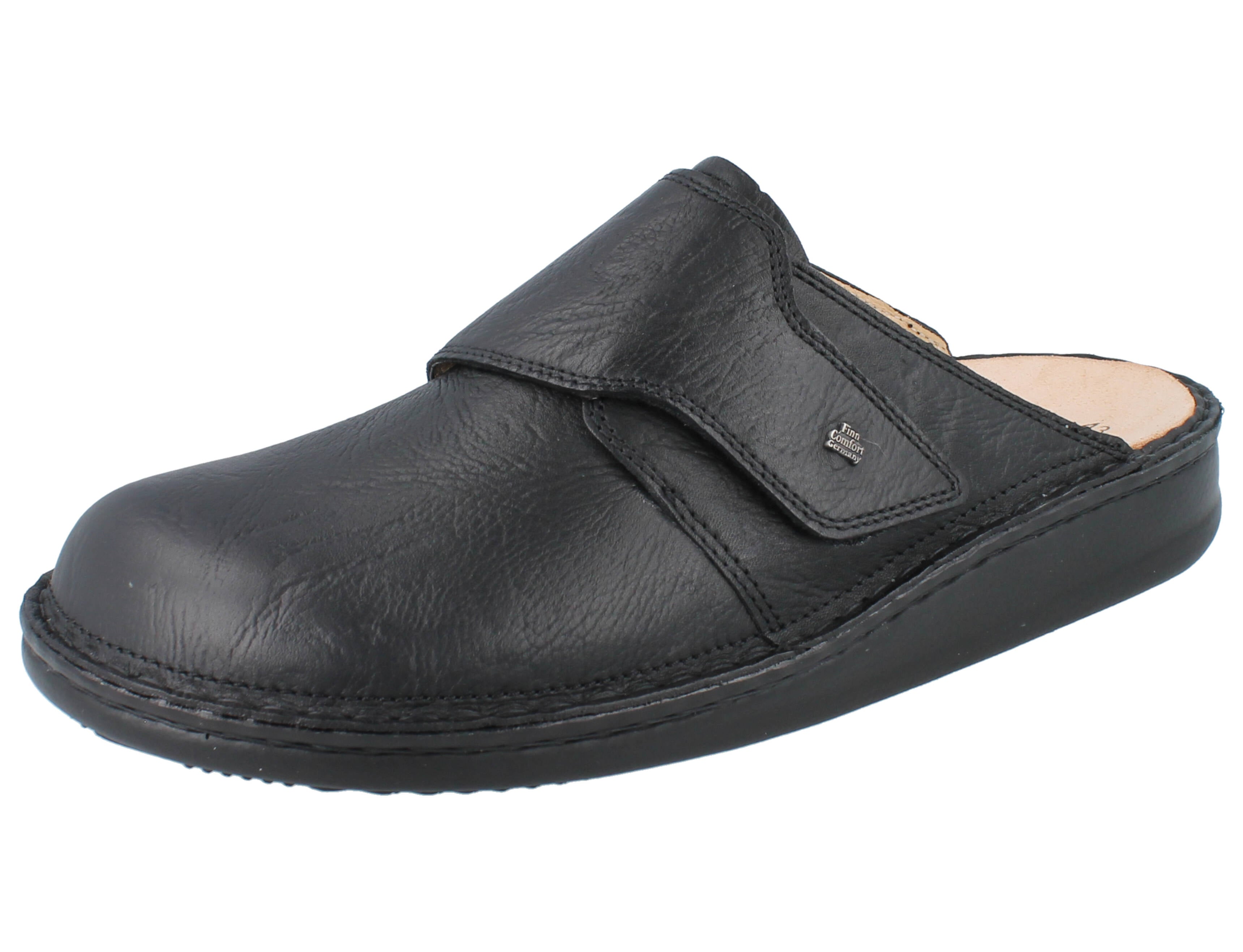 FINN COMFORT AMALFI CLOG BLACK