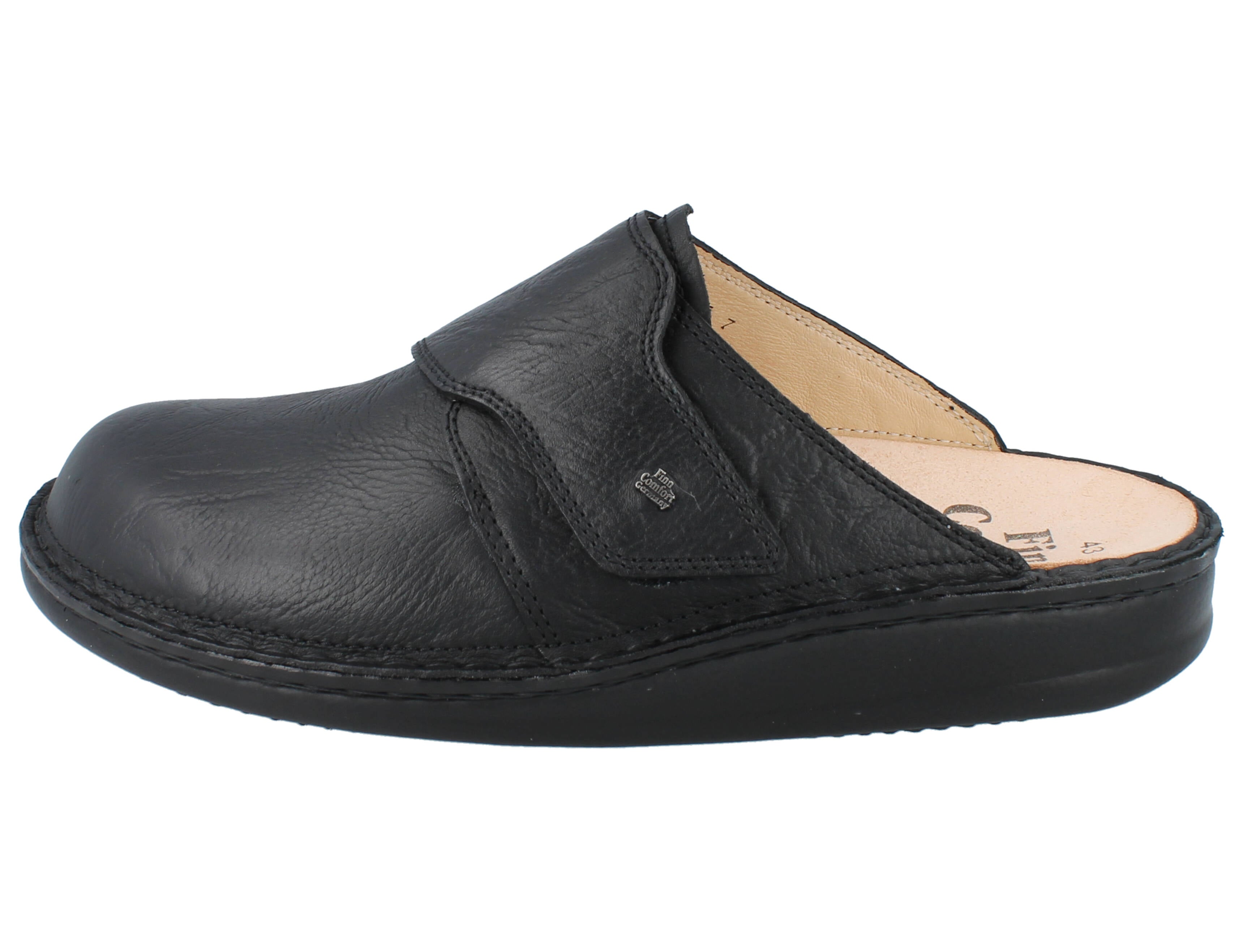 FINN COMFORT AMALFI CLOG BLACK