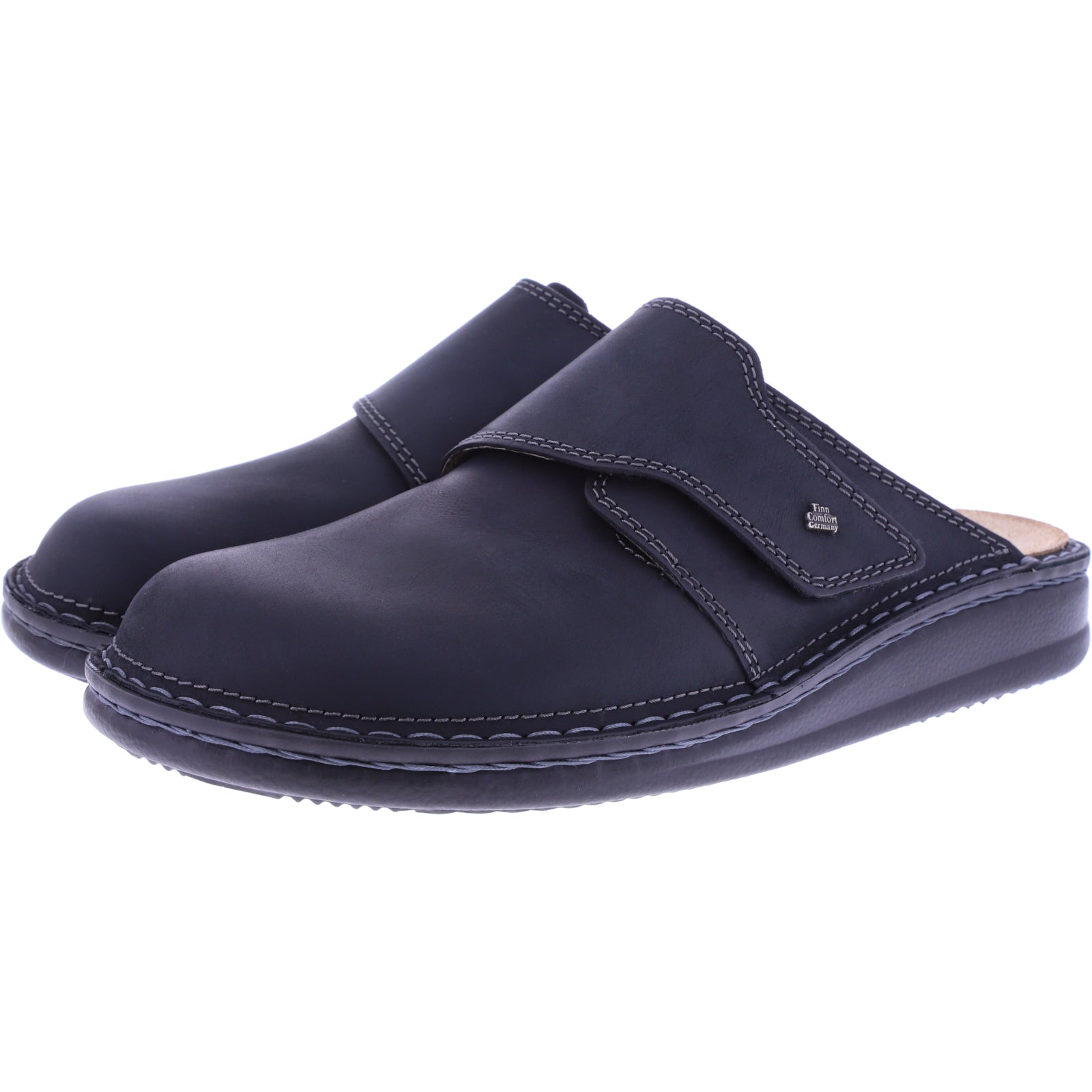 FINN COMFORT AMALFI CLOG MARINE ANTIK