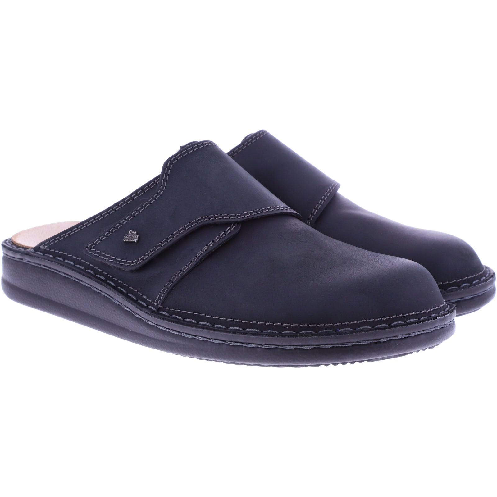 FINN COMFORT AMALFI CLOG MARINE ANTIK