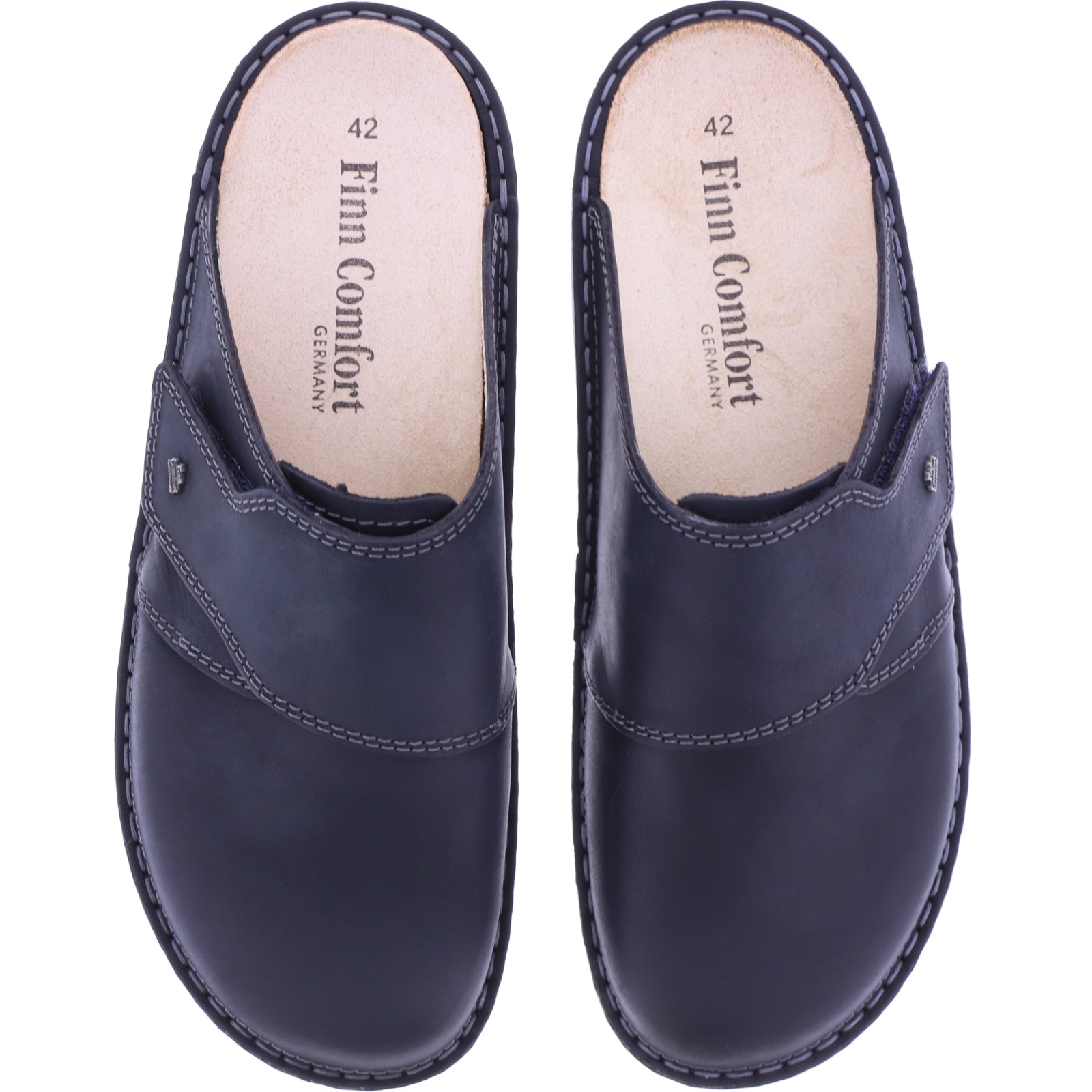 FINN COMFORT AMALFI CLOG MARINE ANTIK
