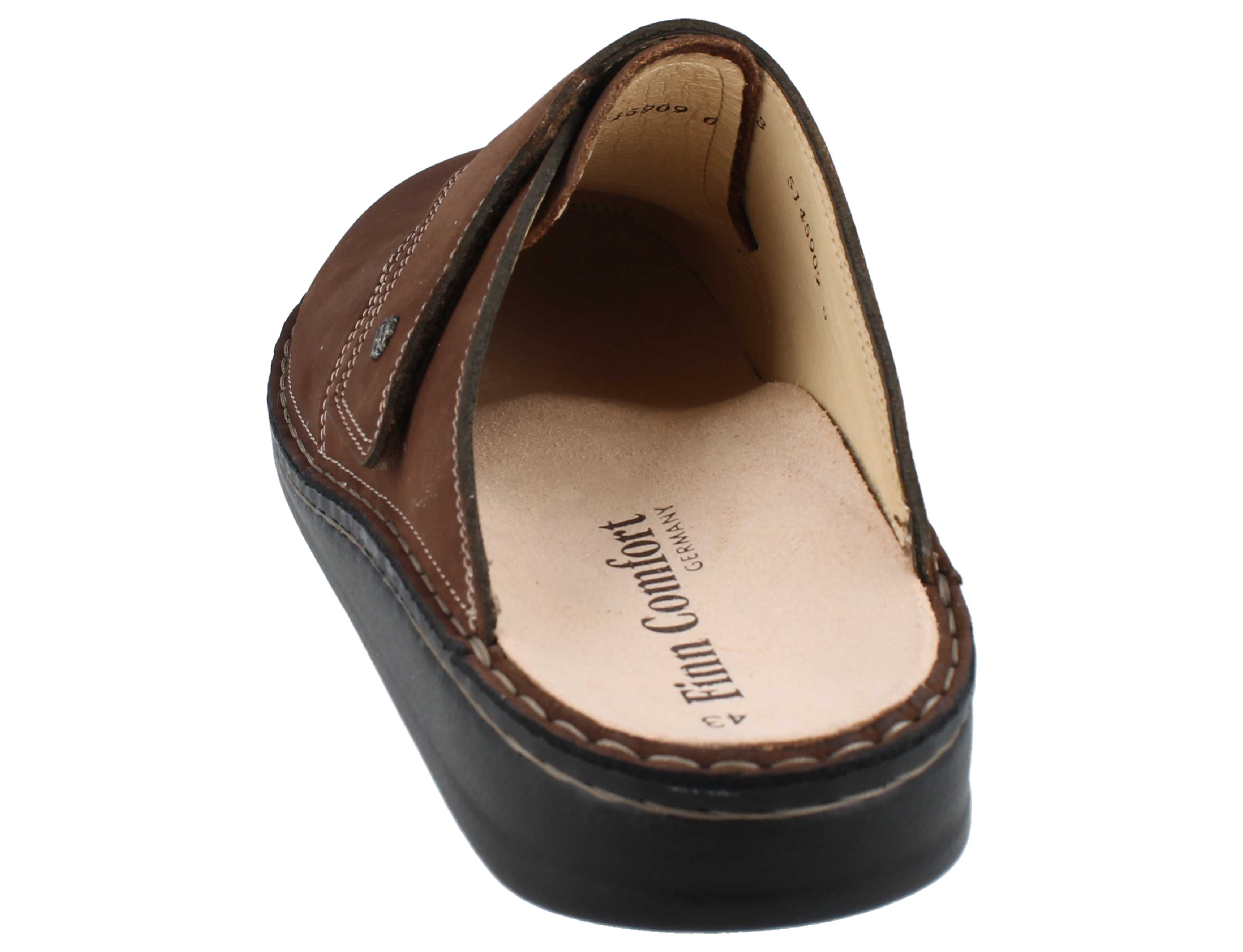 FINN COMFORT Amalfi Clog Nut Nomad