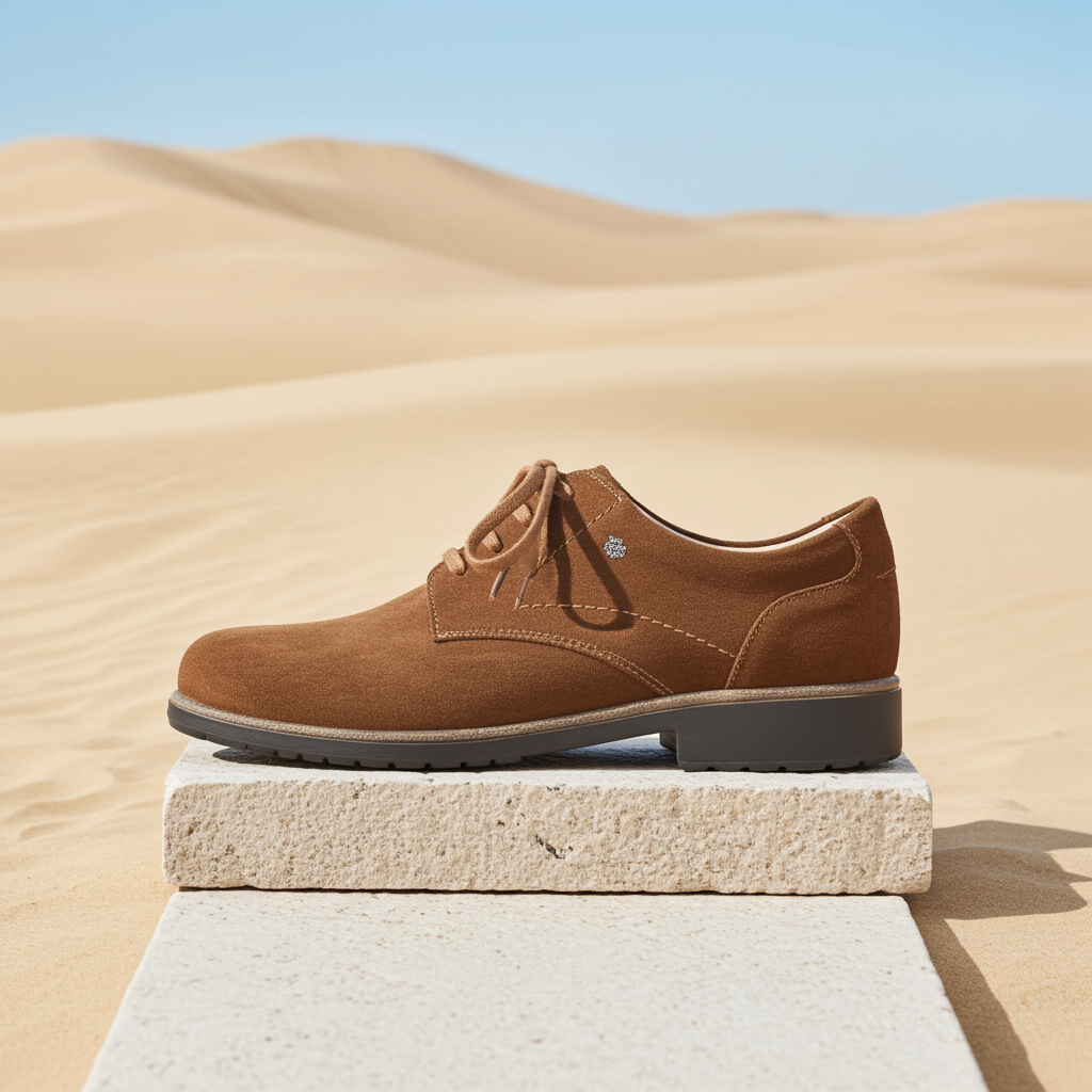 FINN COMFORT ELMHURST OXFORD DERBY BROWN