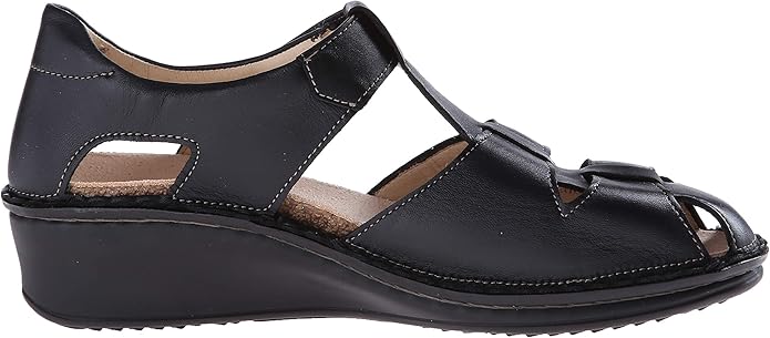 SANDALE FINN COMFORT FUNEN NAPPA NOIR