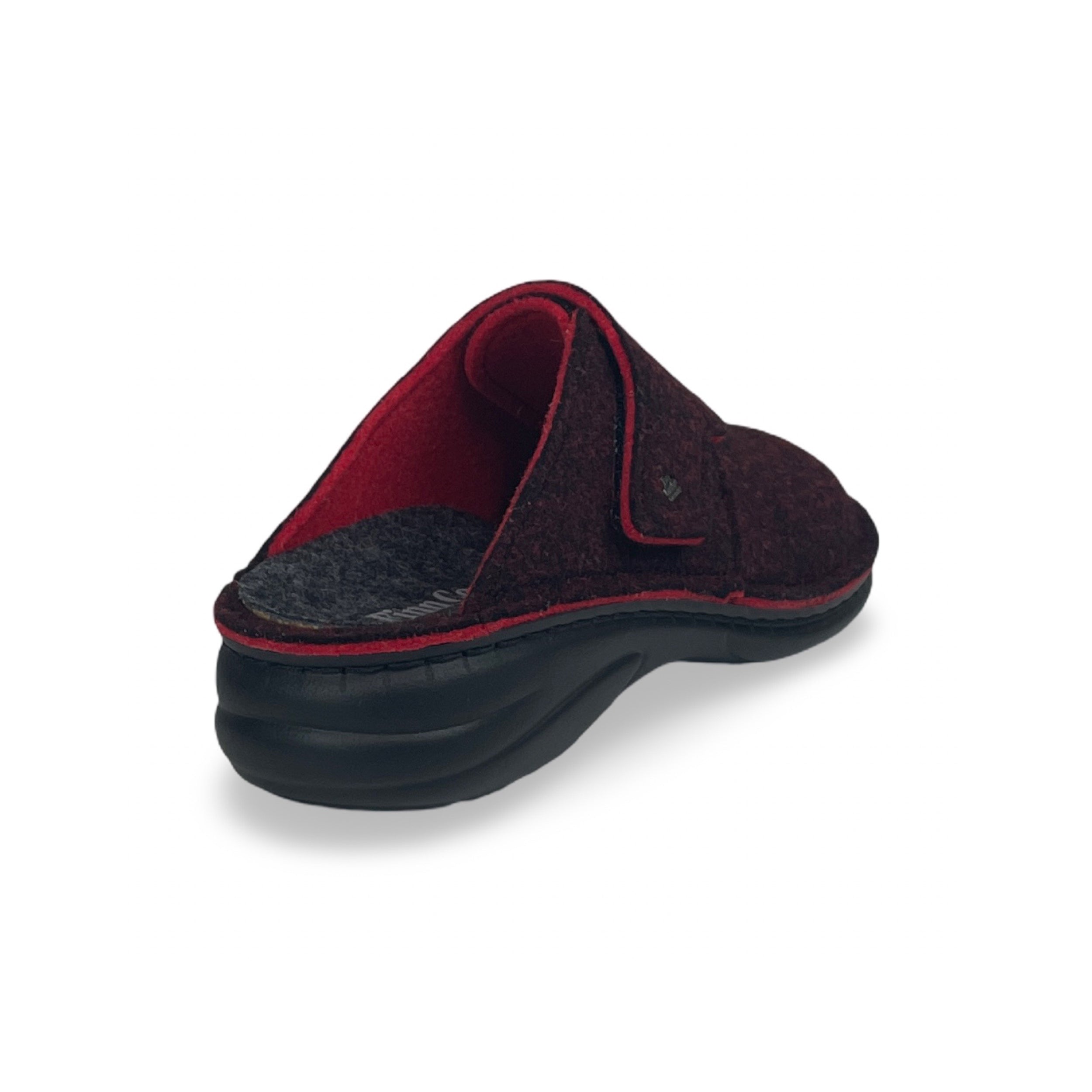 FINN COMFORT Goms Slippers DoubleFelt Red Barolo