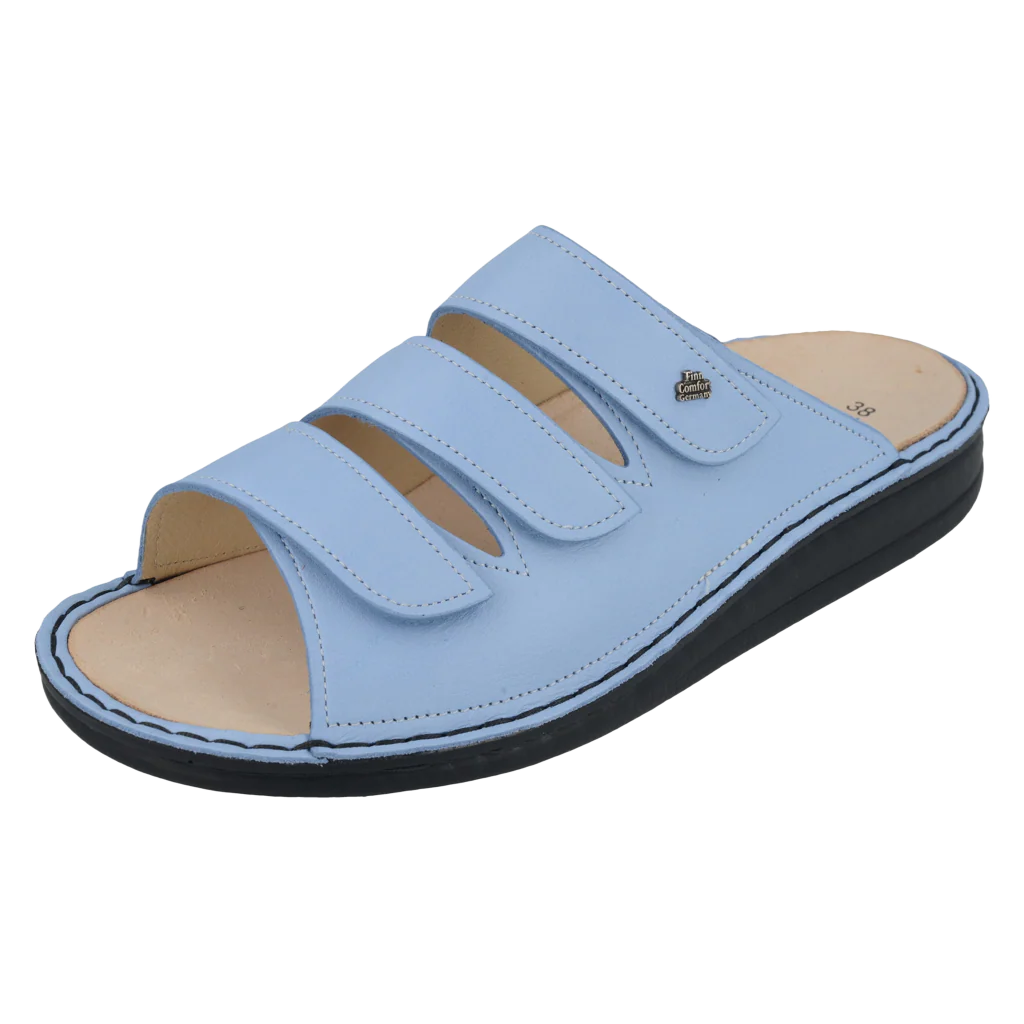 FINN COMFORT Korfu Sandals Blue Sky