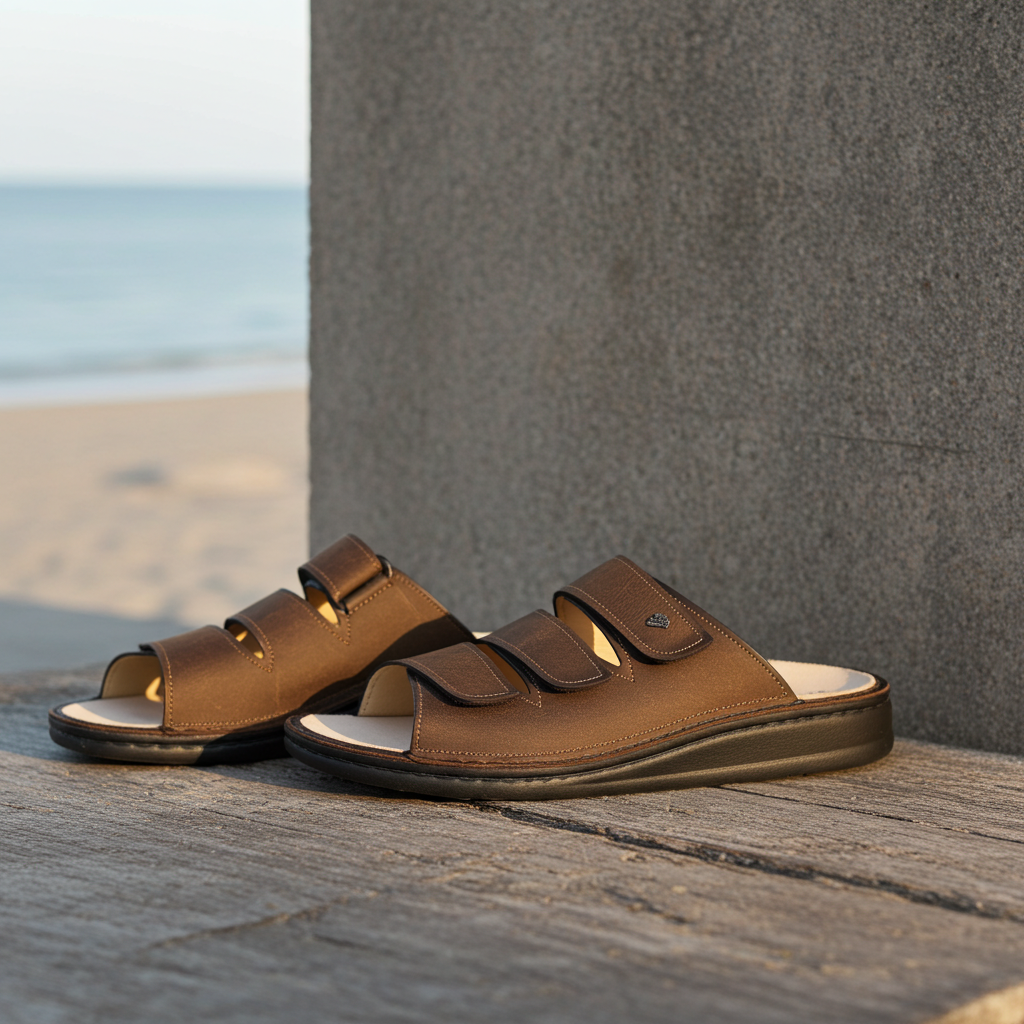 FINN COMFORT KORFU SANDAL BROWN ANTIK WOMEN MEN FOOT SENSATION ONLINE STORE CANADA TORONTO VANCOUVER FREE DELIVERY FAST SHIPPING BEST RANGE COLLECTION