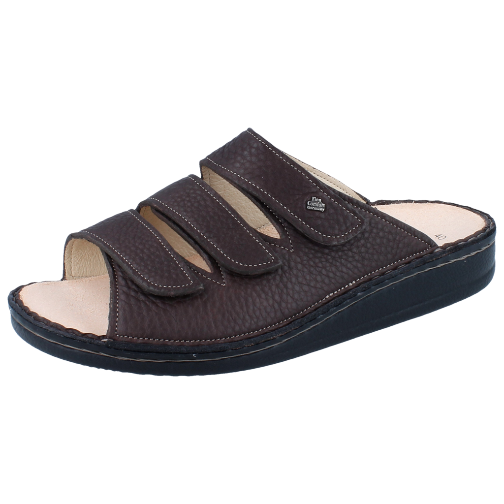 FINN COMFORT KORFU SANDAL COFFEE HILLCREST