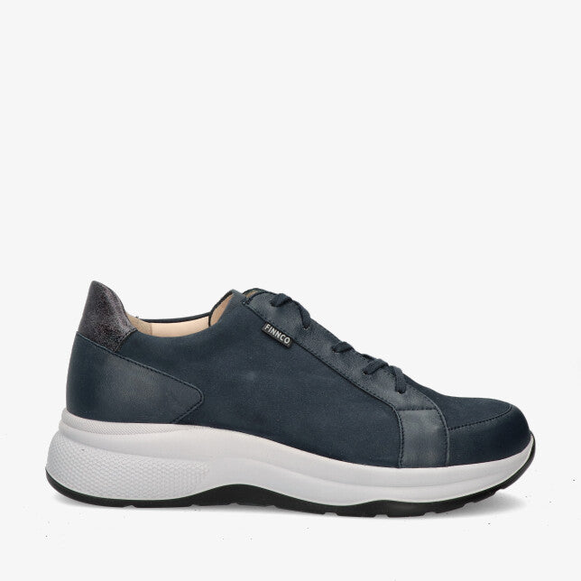 Finn Comfort Lafayette Navy Platine Florentin Nubu