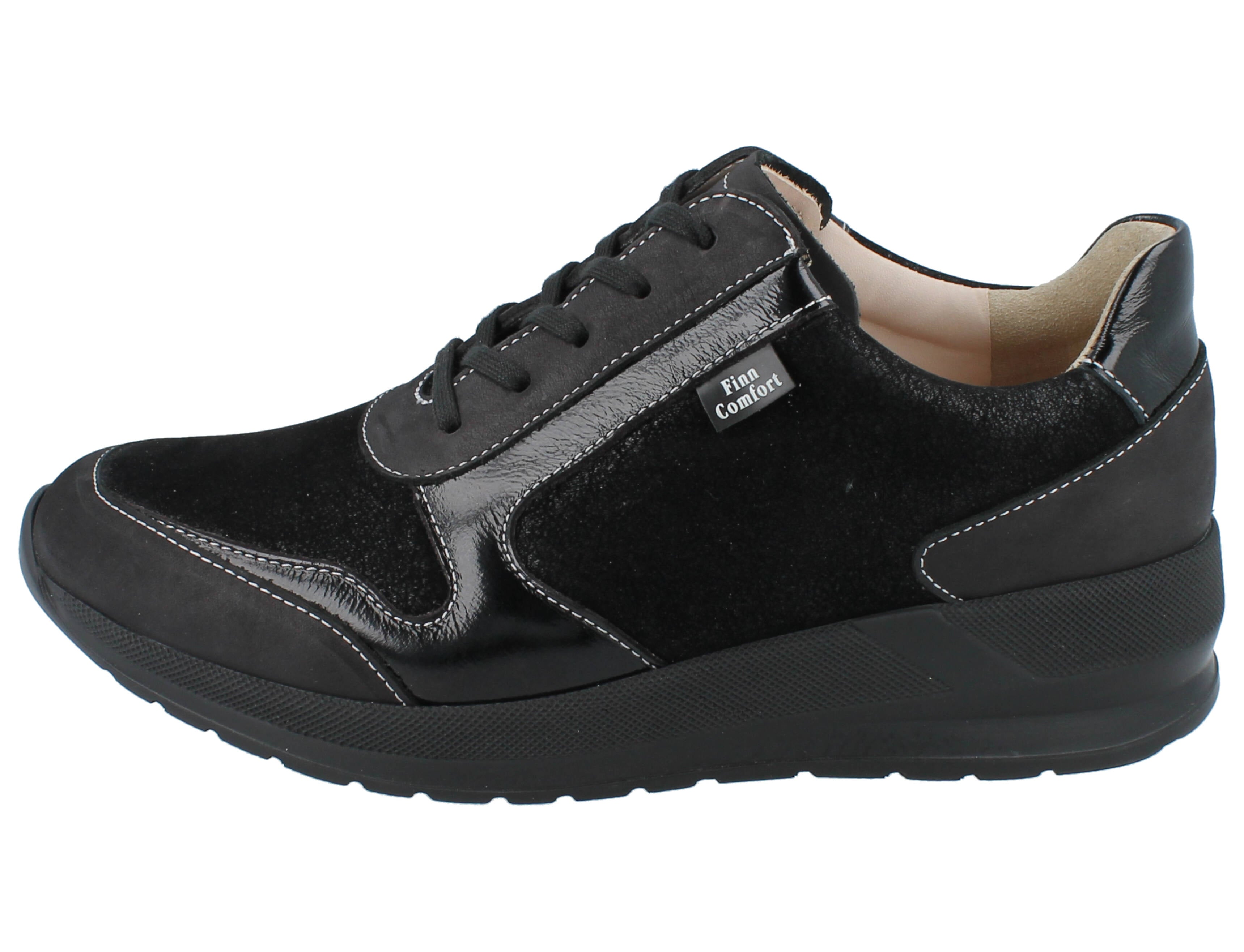 FINN COMFORT MORI FINN STRETCH SNEAKER BLACK PATENT SHOP BUY ONLINE FOOT SENATION CANADA