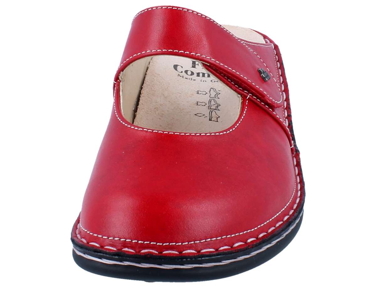 FINN COMFORT STANFORD CLOG RED VENEZIA