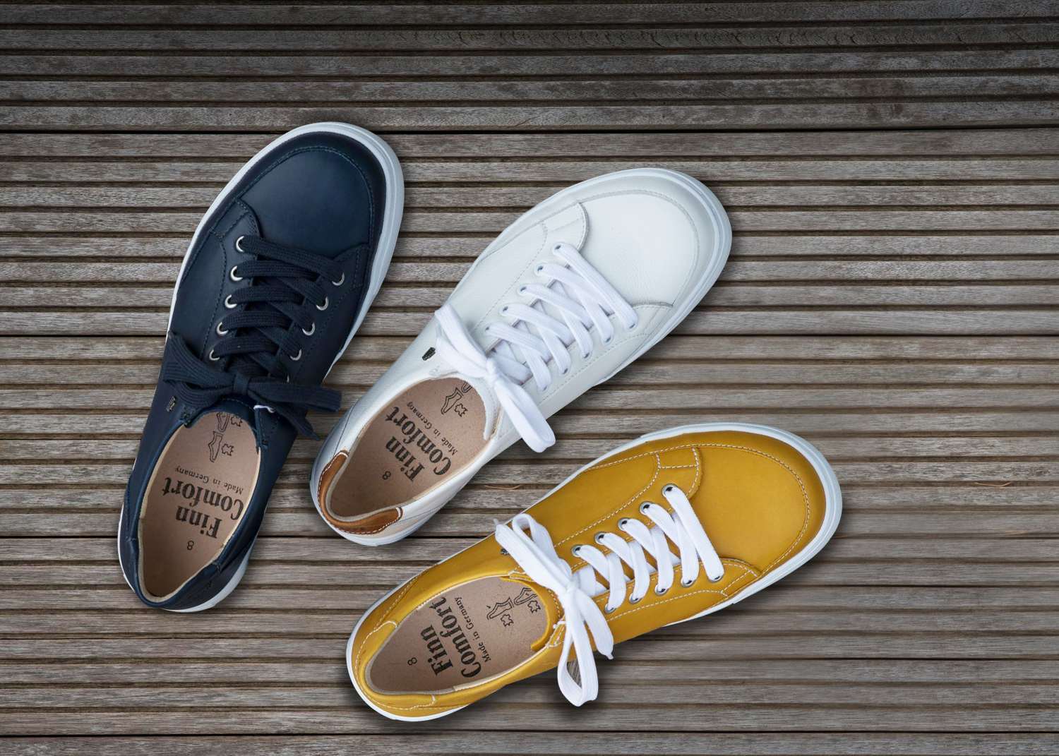 FINN COMFORT BRANDON INDIGO NUBUCK