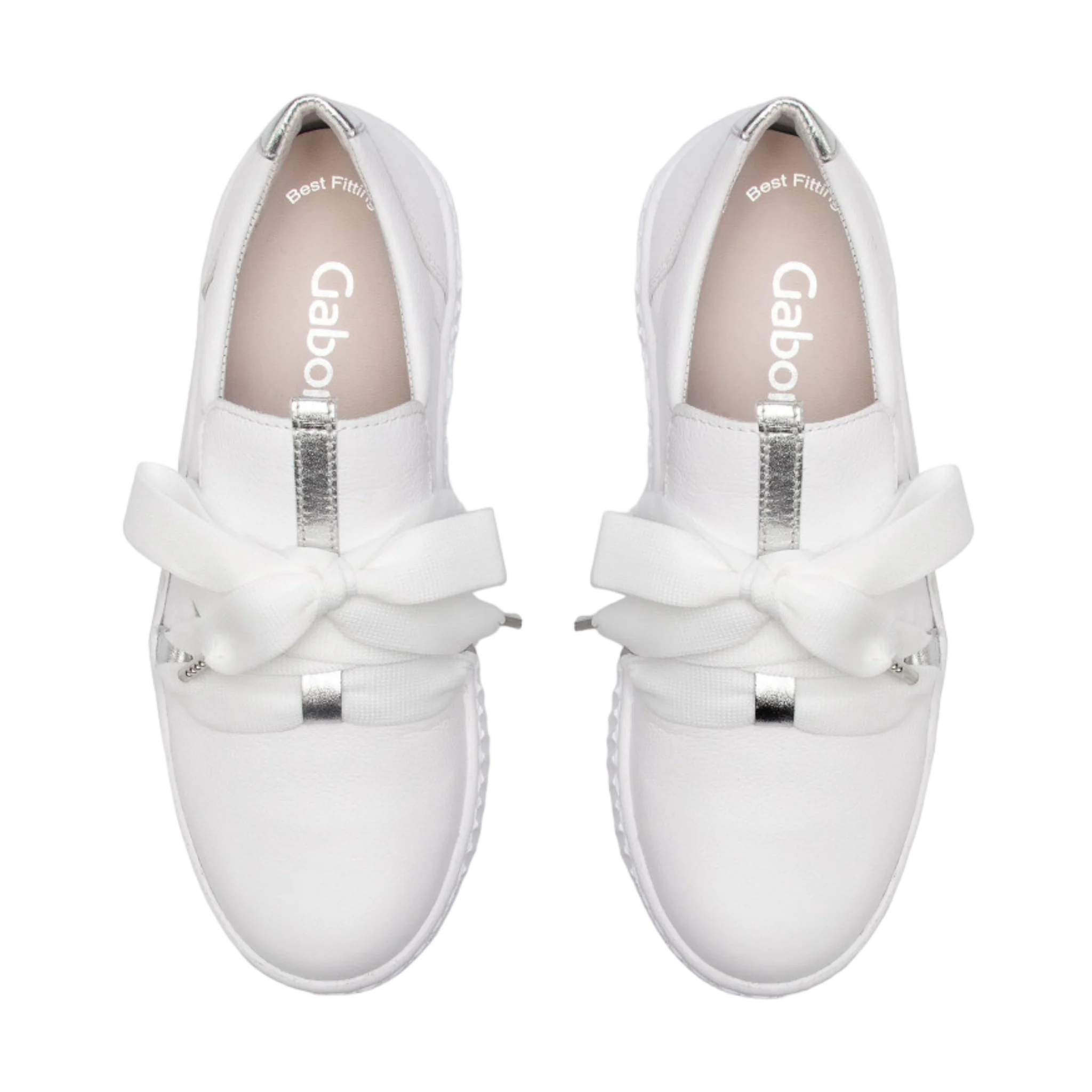 GABOR 03.333.21 BLANC ARGENT SLIP