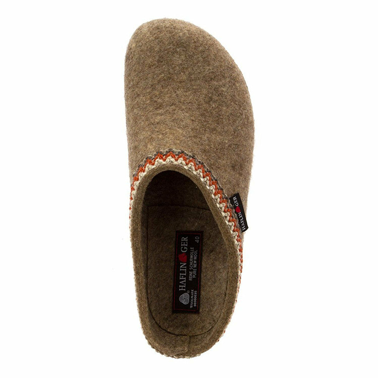 HAFLINGER ZIG ZAG SLIPPERS