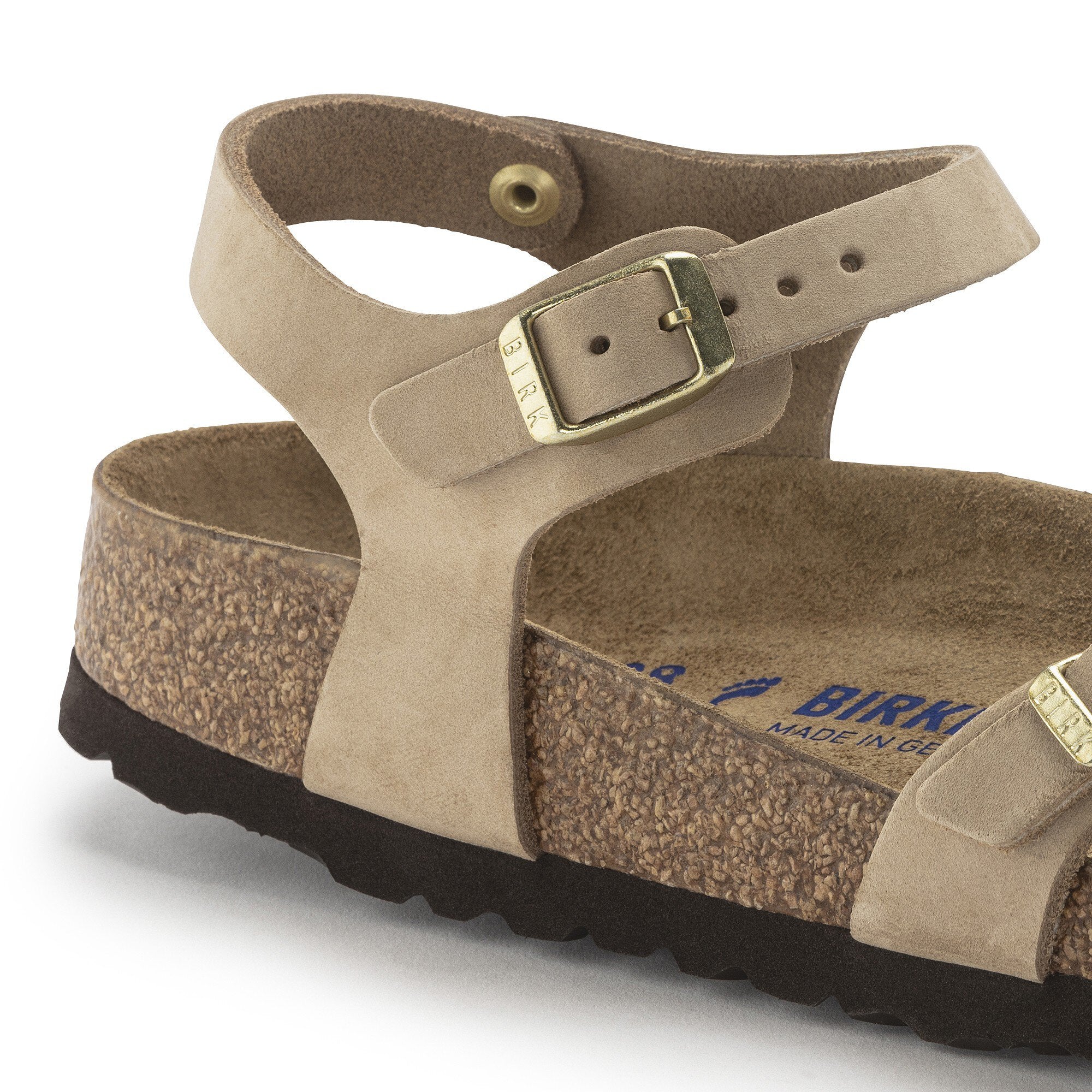 BIRKENSTOCK KUMBA SFB SANDCASTLE CUIR NUBUCK