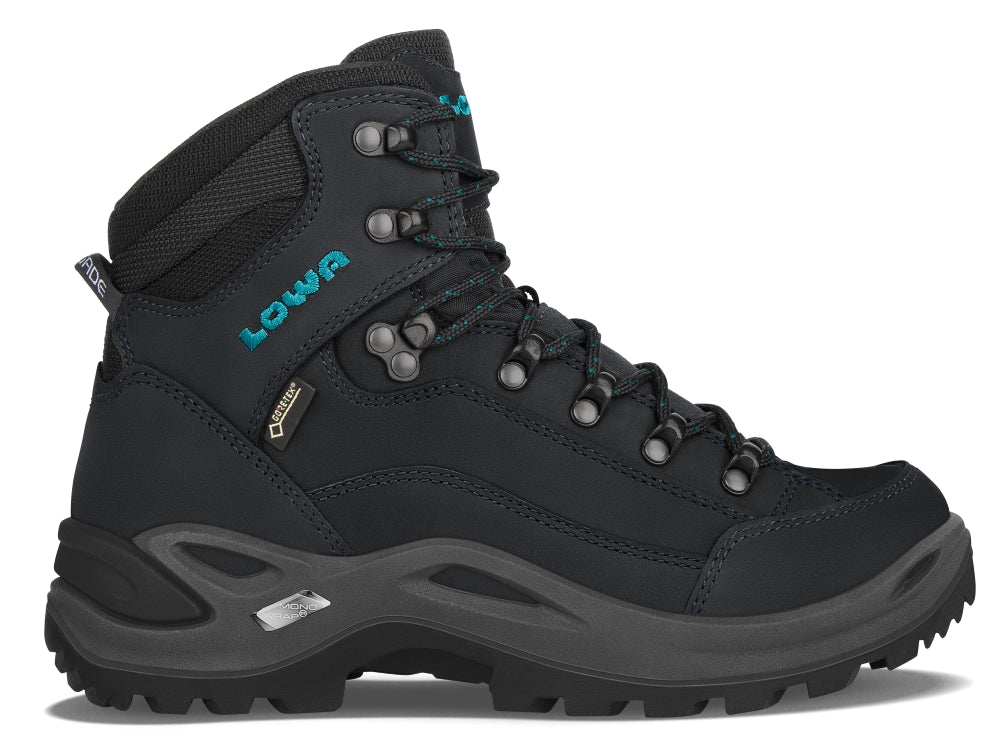 LOWA RENEGADE GTX MID WS ASPHALTE/TURQUOISE