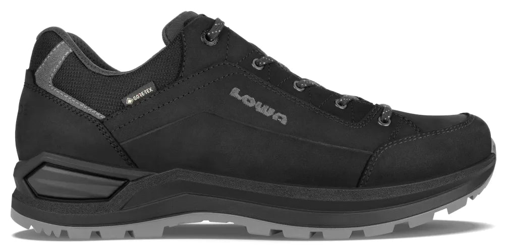 LOWA RENEGADE LO HOMME LARGE NOIR/GRAPHITE